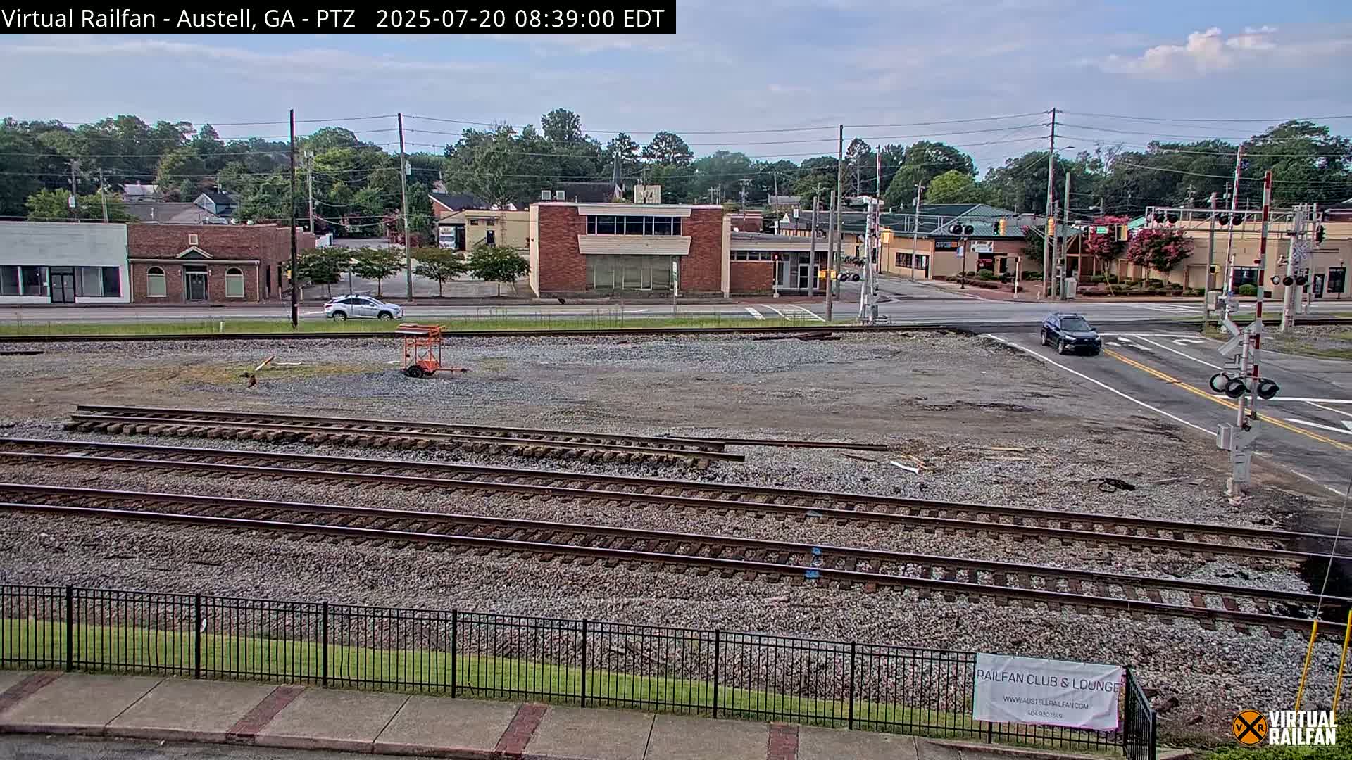 Austell City View & Nortfolk Southern Railway Junction Live Cam -Austell, Coob, Georgia, USA