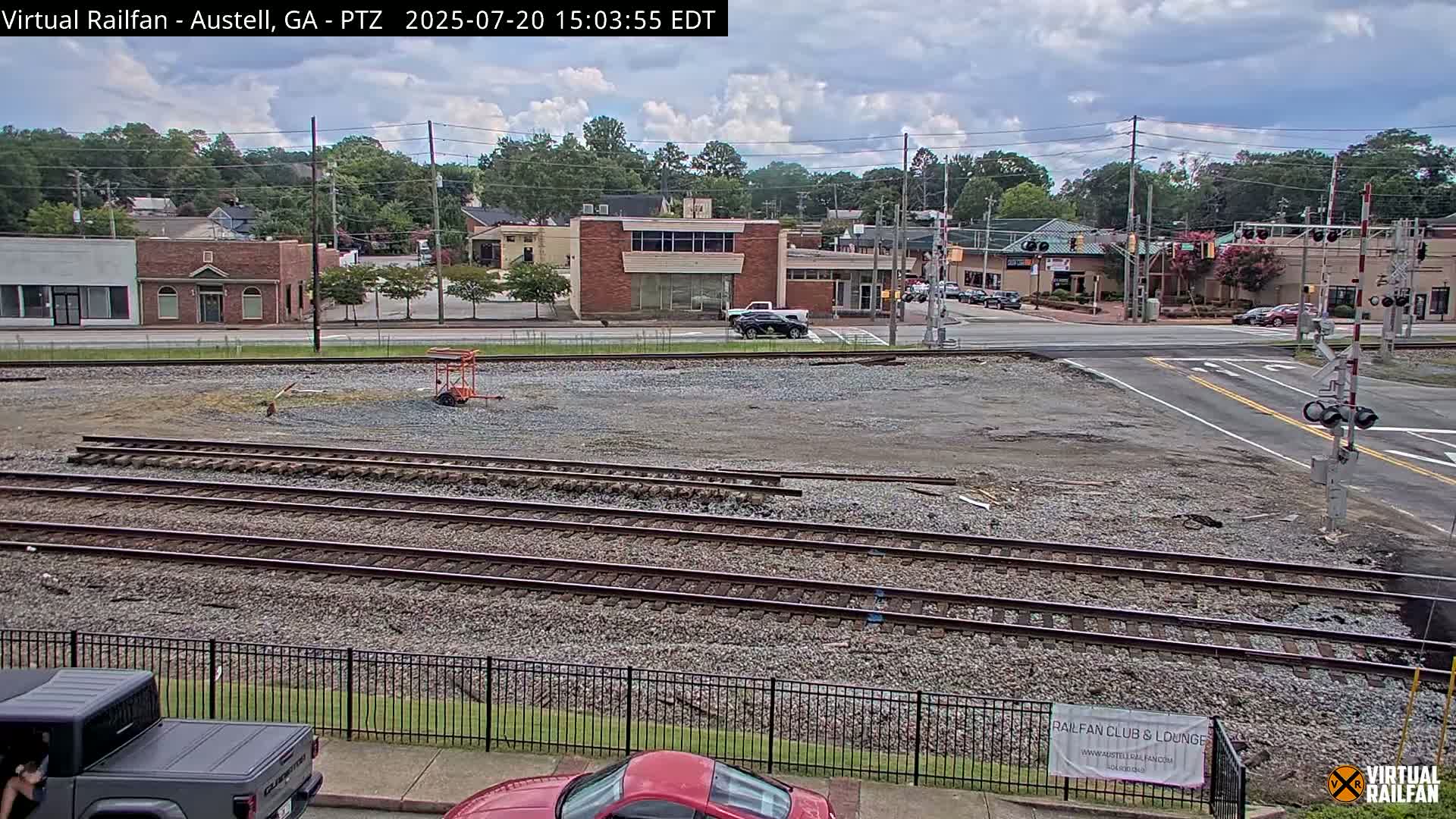 Austell City View & Nortfolk Southern Railway Junction Live Cam -Austell, Coob, Georgia, USA