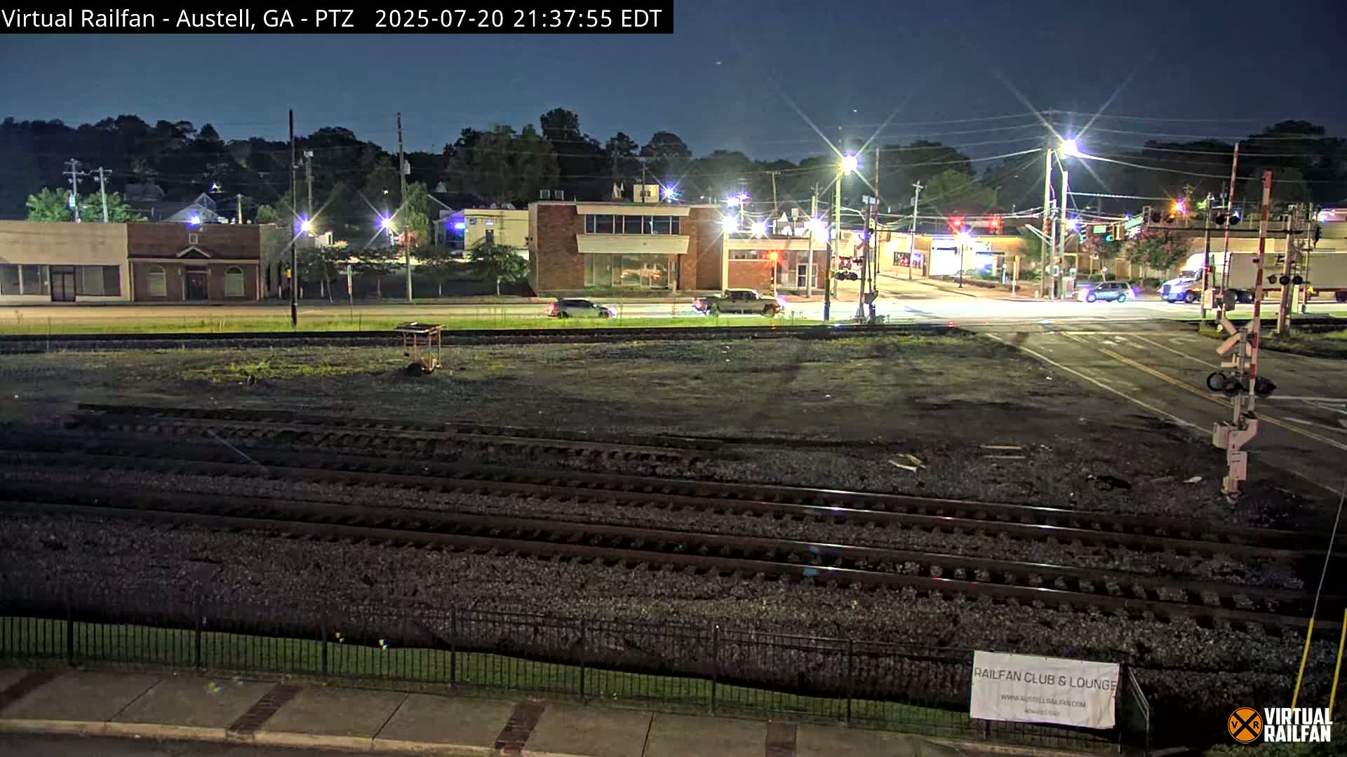 Austell City View & Nortfolk Southern Railway Junction Live Cam -Austell, Coob, Georgia, USA