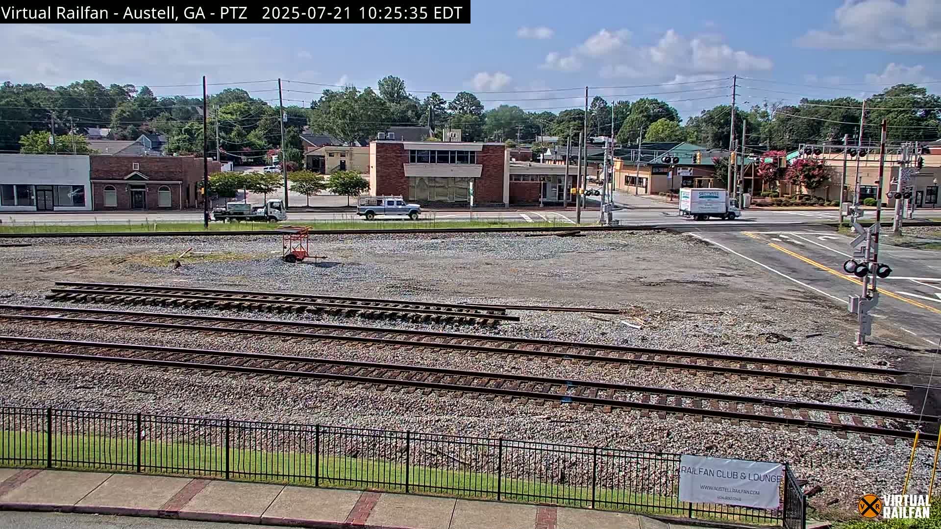 Austell City View & Nortfolk Southern Railway Junction Live Cam -Austell, Coob, Georgia, USA