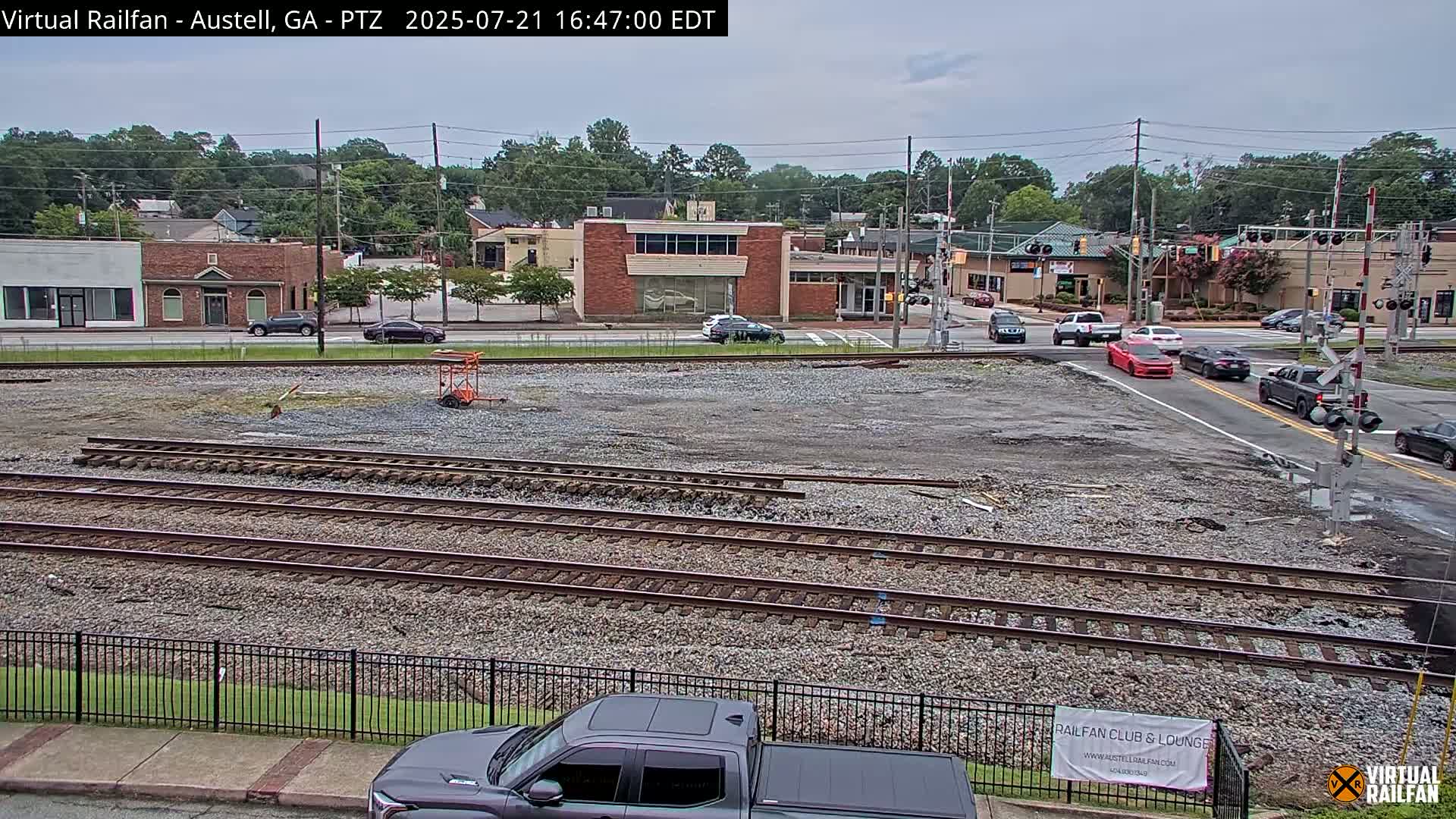 Austell City View & Nortfolk Southern Railway Junction Live Cam -Austell, Coob, Georgia, USA