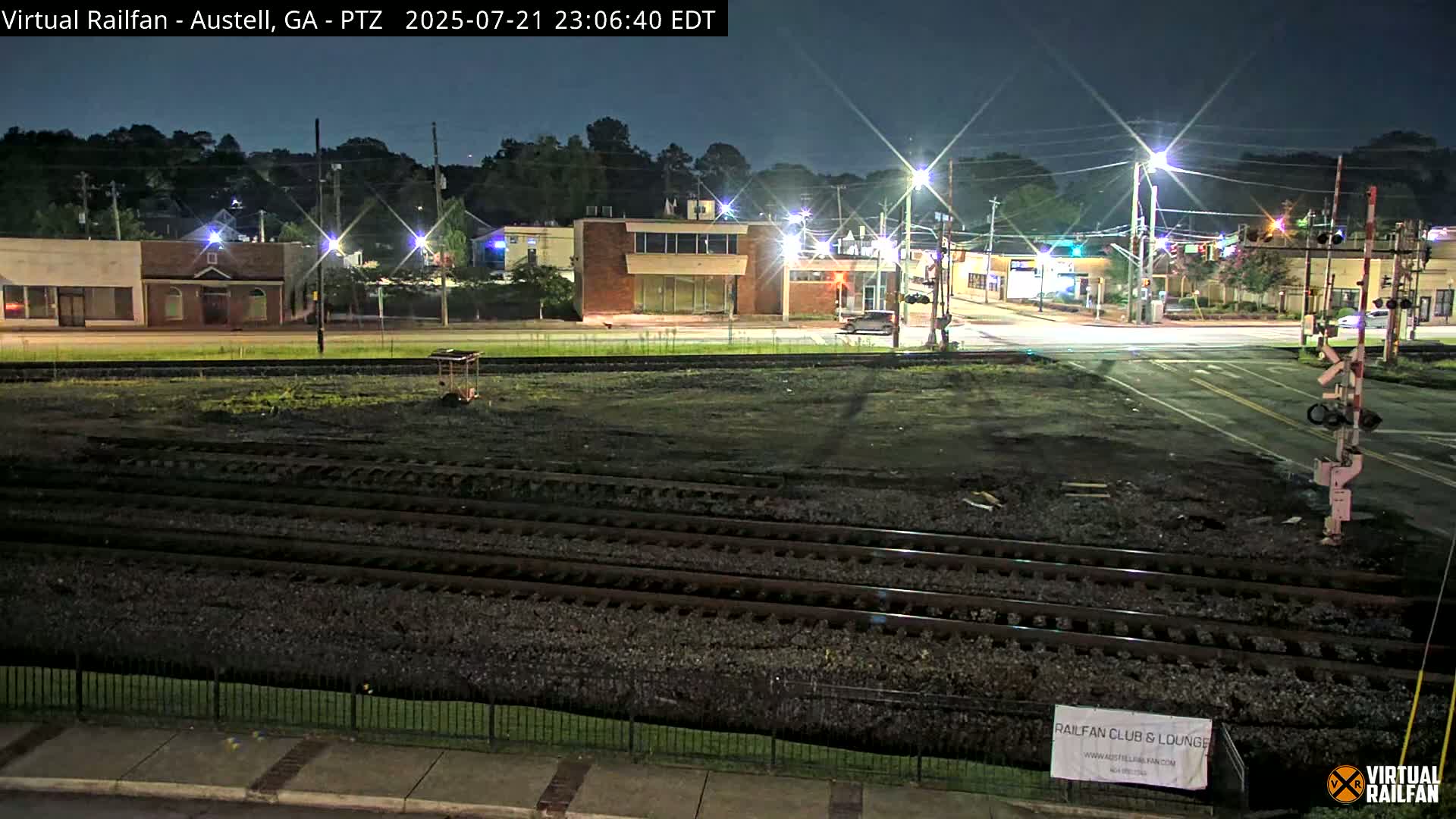 Austell City View & Nortfolk Southern Railway Junction Live Cam -Austell, Coob, Georgia, USA
