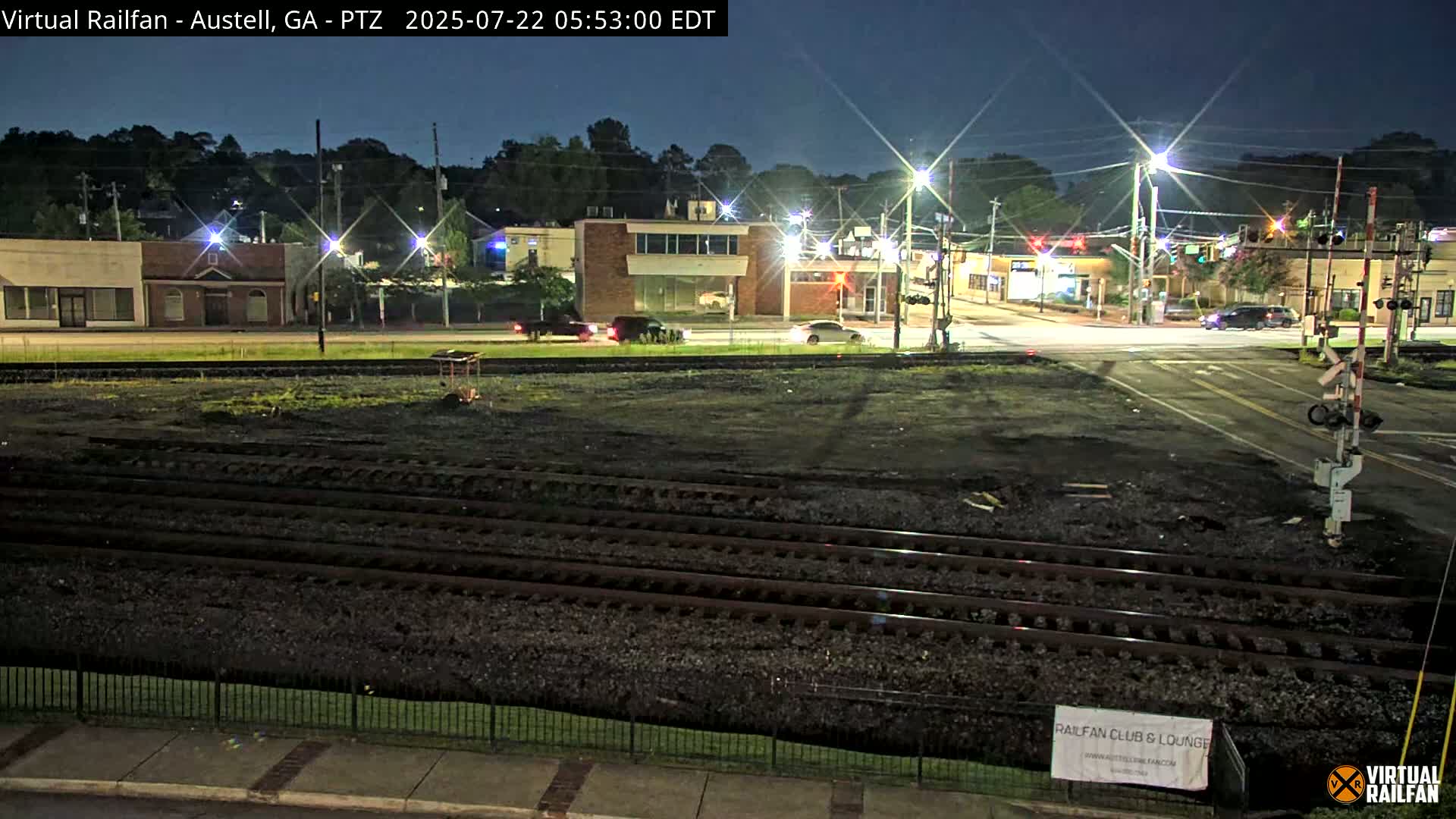 Austell City View & Nortfolk Southern Railway Junction Live Cam -Austell, Coob, Georgia, USA