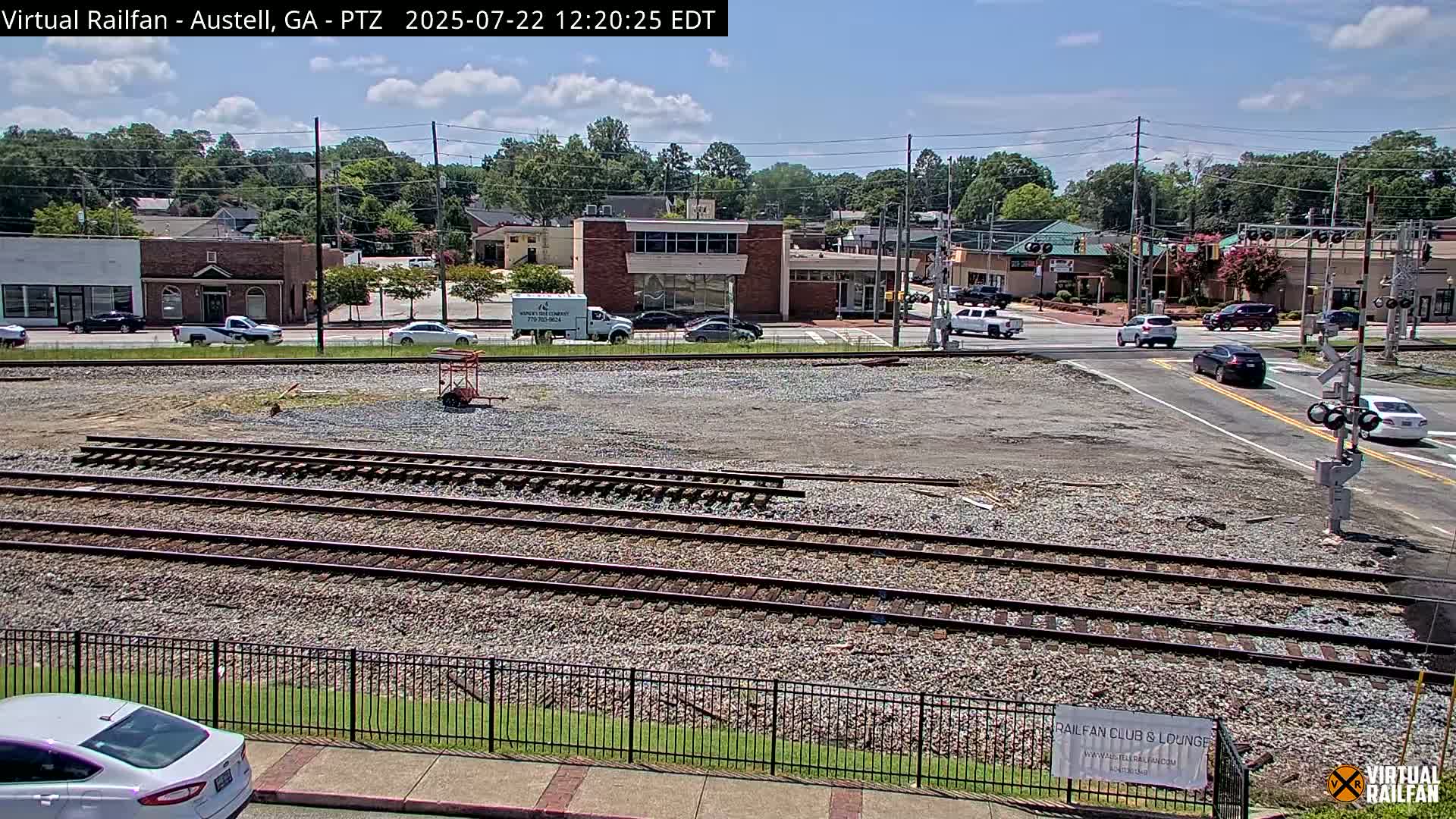 Austell City View & Nortfolk Southern Railway Junction Live Cam -Austell, Coob, Georgia, USA