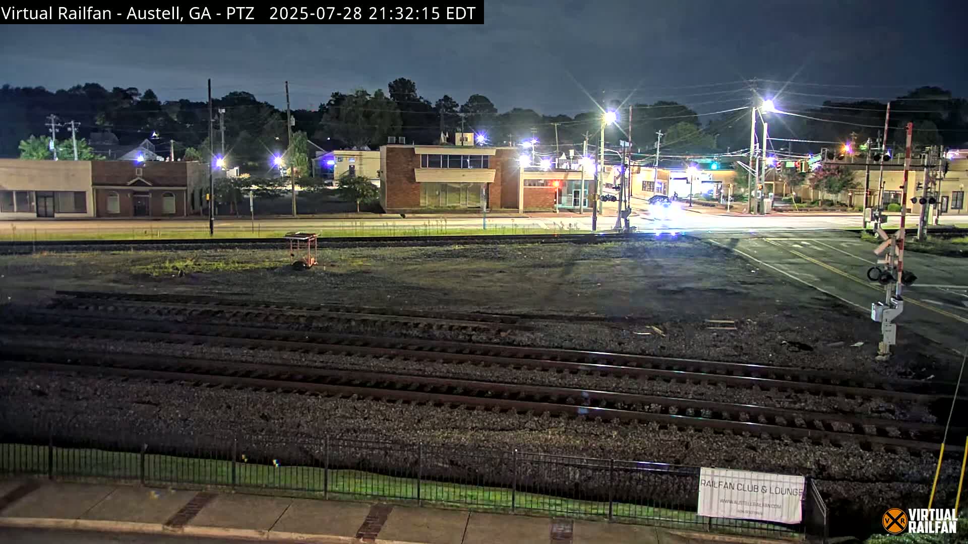 Austell City View & Nortfolk Southern Railway Junction Live Cam -Austell, Coob, Georgia, USA