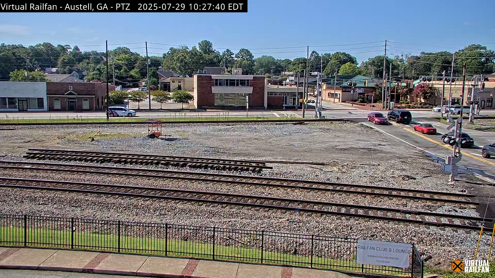 Austell City View & Nortfolk Southern Railway Junction Live Cam -Austell, Coob, Georgia, USA