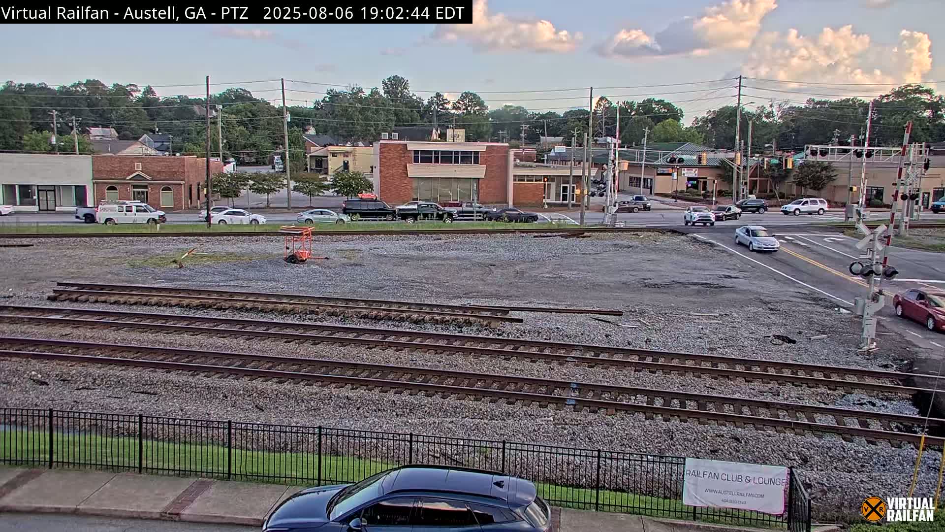 Austell City View & Nortfolk Southern Railway Junction Live Cam -Austell, Coob, Georgia, USA