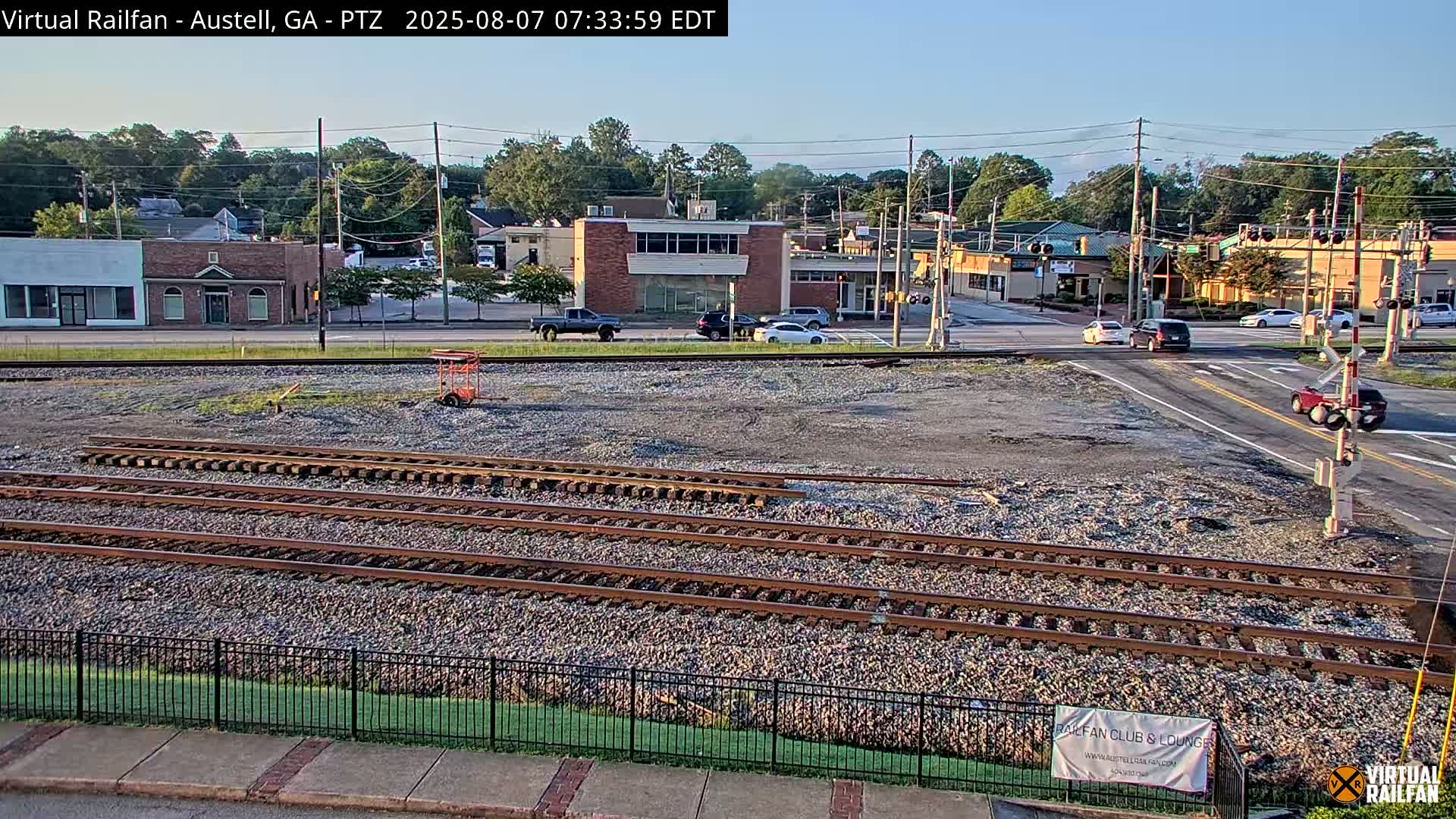 Austell City View & Nortfolk Southern Railway Junction Live Cam -Austell, Coob, Georgia, USA