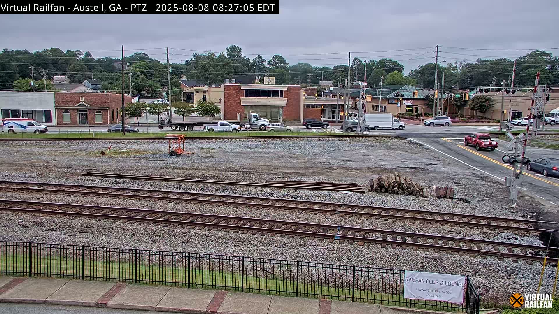 Austell City View & Nortfolk Southern Railway Junction Live Cam -Austell, Coob, Georgia, USA