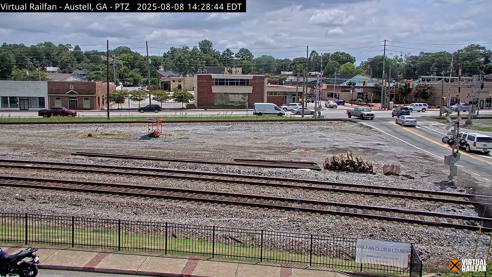 Austell City View & Nortfolk Southern Railway Junction Live Cam -Austell, Coob, Georgia, USA