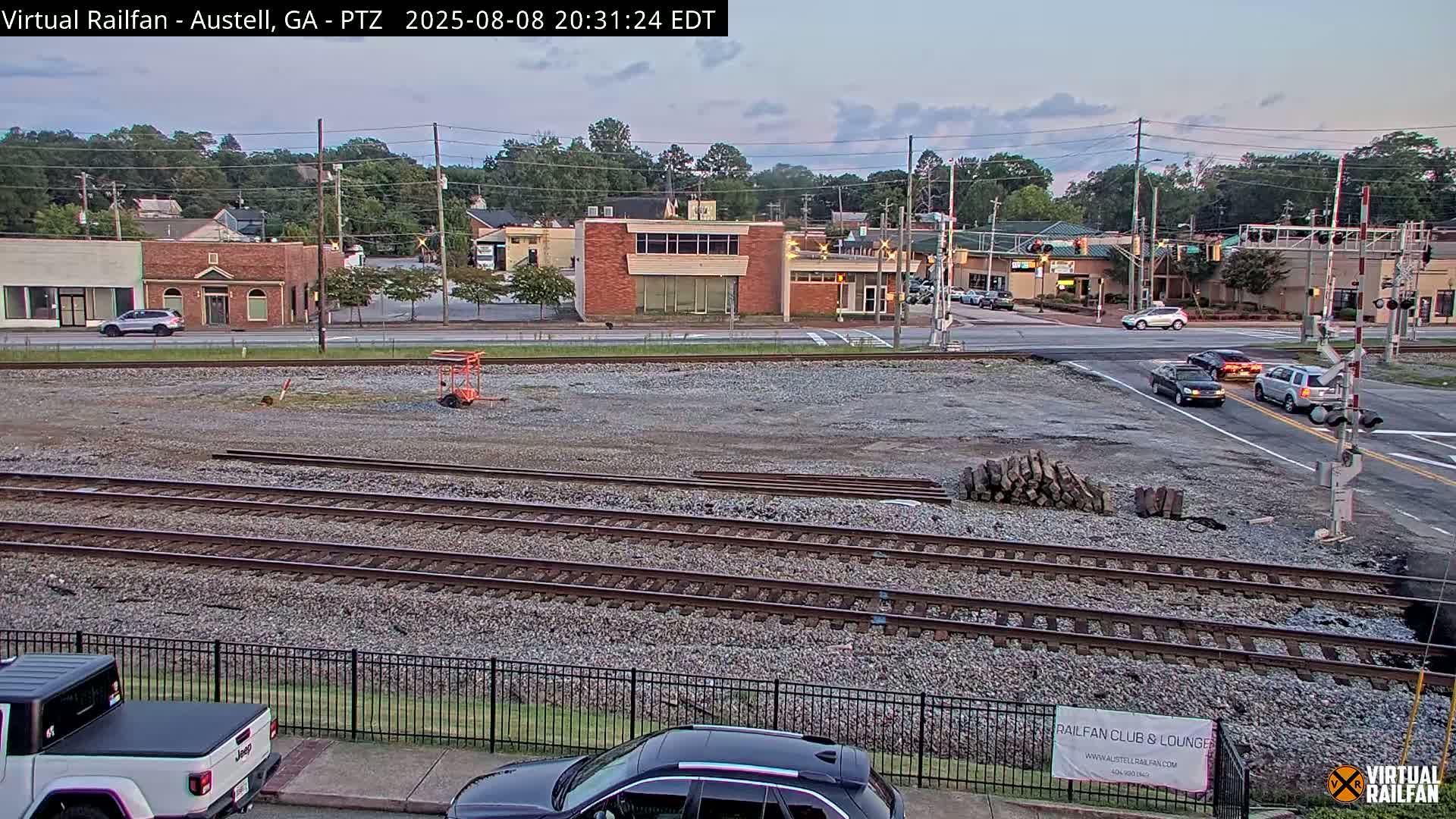 Austell City View & Nortfolk Southern Railway Junction Live Cam -Austell, Coob, Georgia, USA