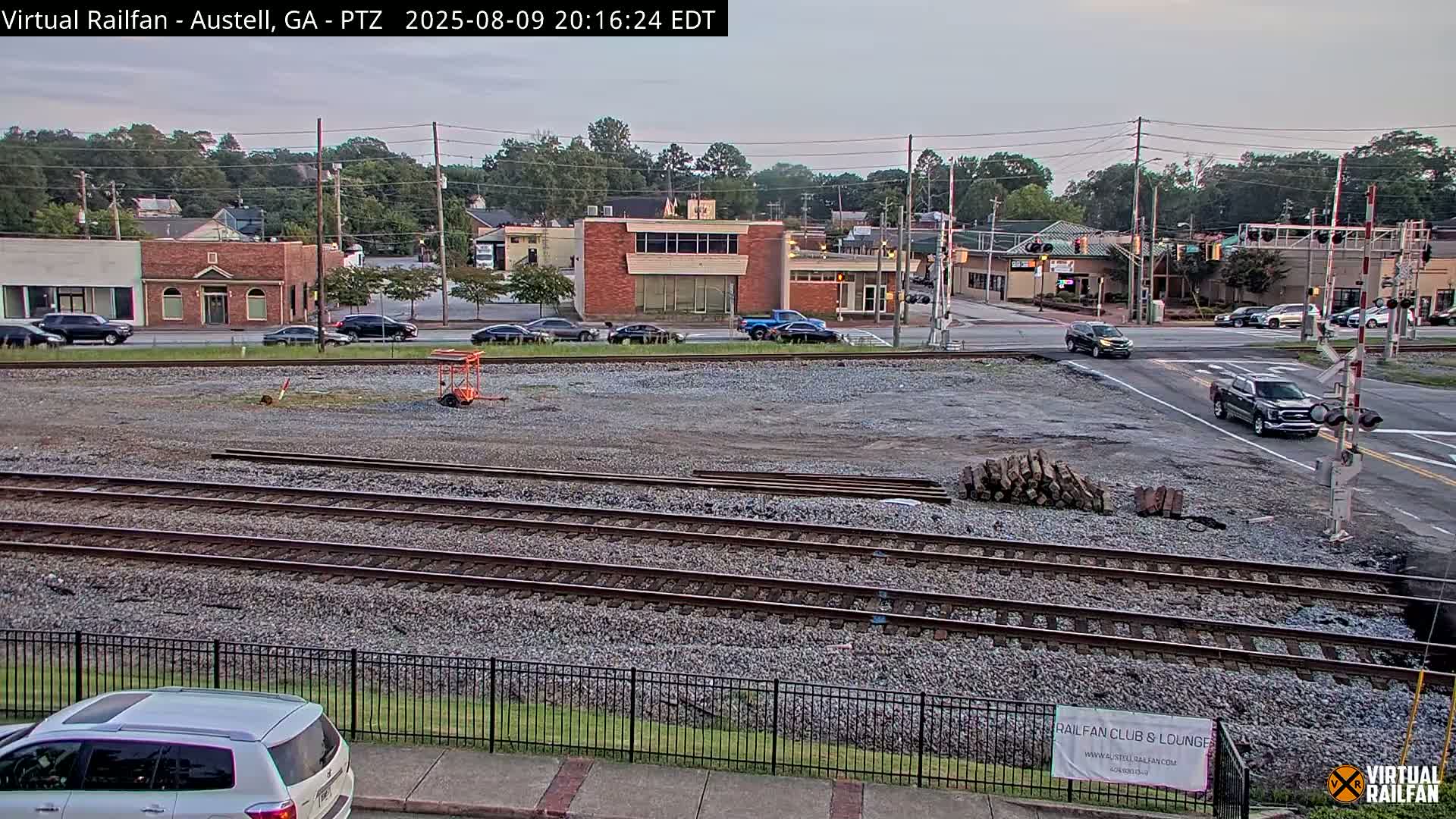 Austell City View & Nortfolk Southern Railway Junction Live Cam -Austell, Coob, Georgia, USA