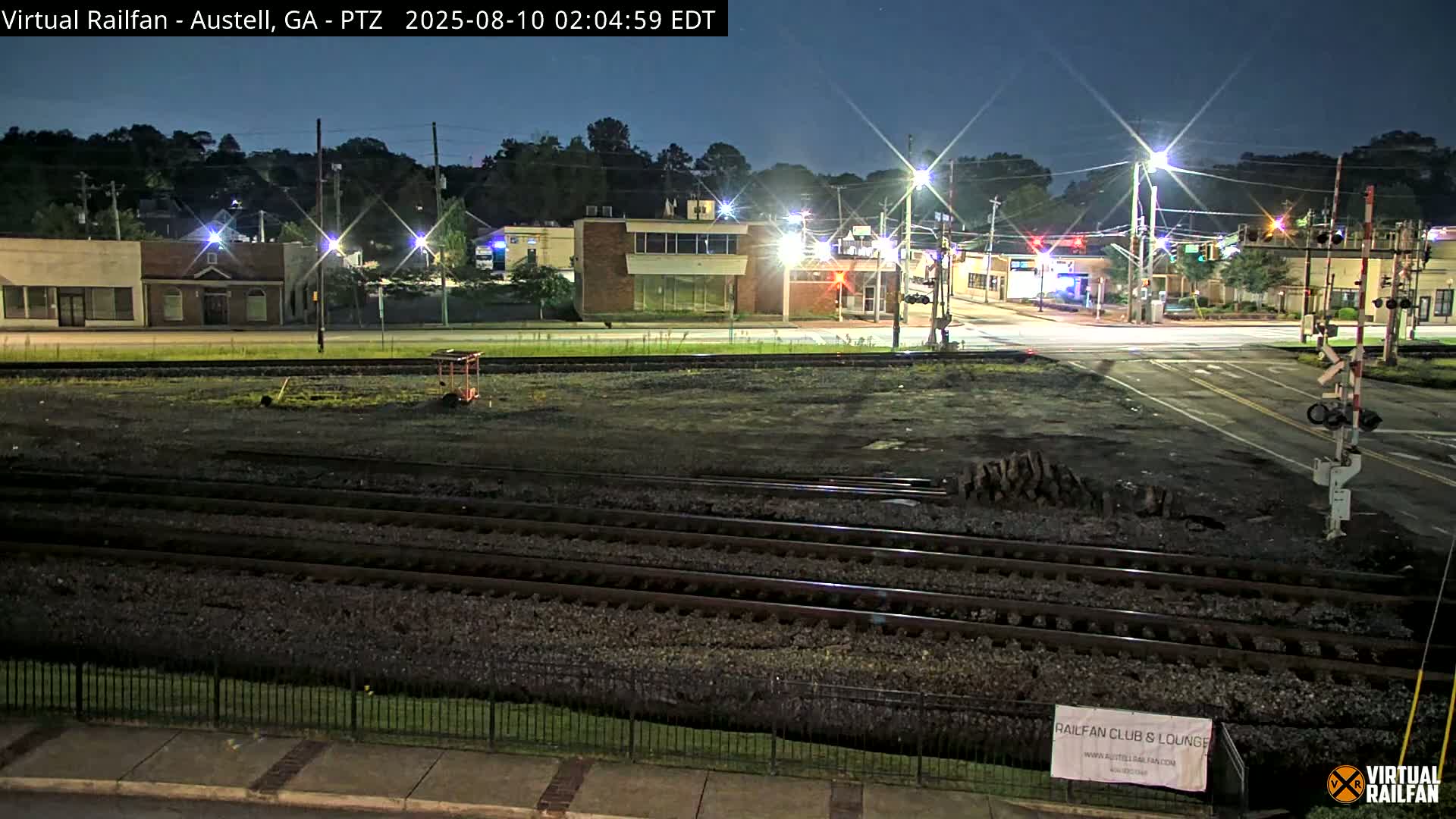 Austell City View & Nortfolk Southern Railway Junction Live Cam -Austell, Coob, Georgia, USA