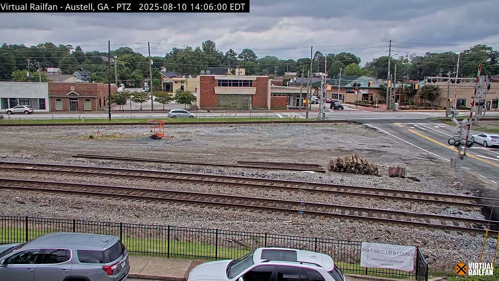 Austell City View & Nortfolk Southern Railway Junction Live Cam -Austell, Coob, Georgia, USA
