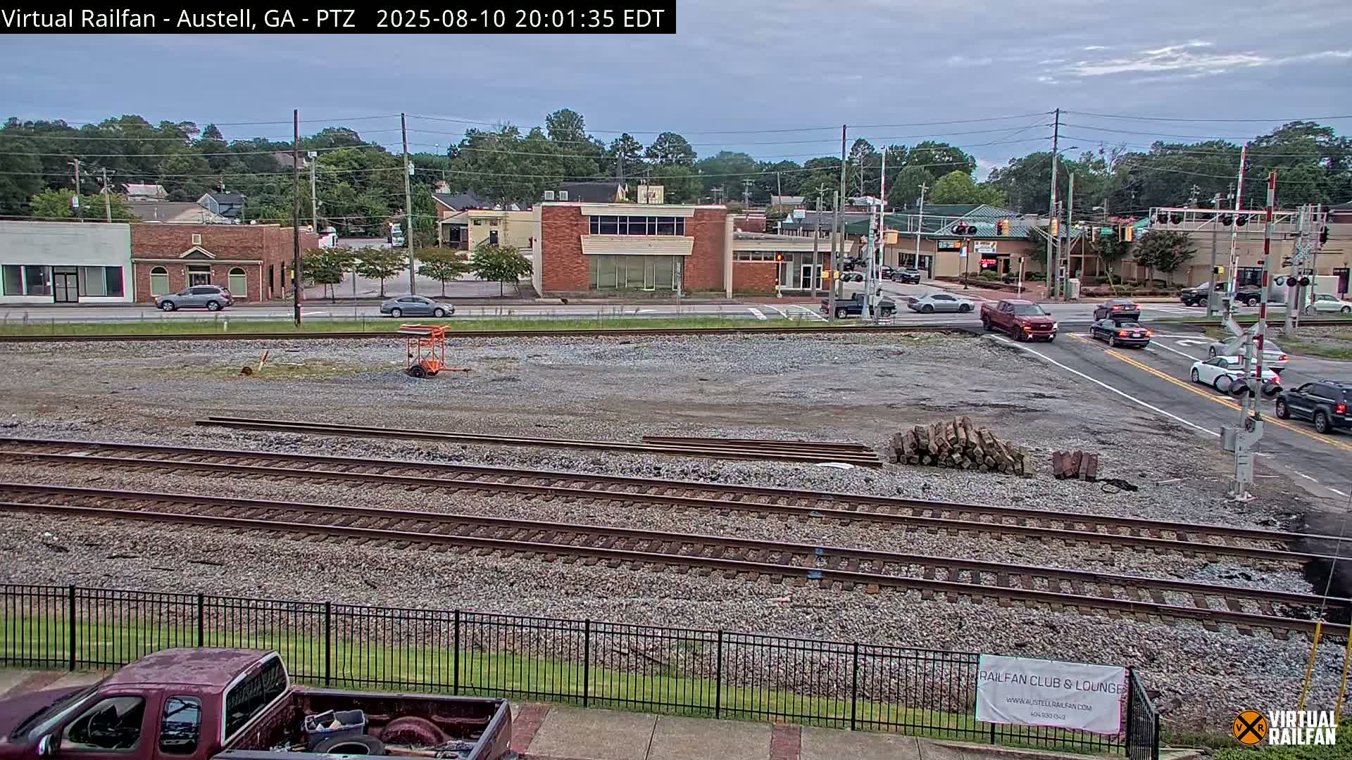 Austell City View & Nortfolk Southern Railway Junction Live Cam -Austell, Coob, Georgia, USA