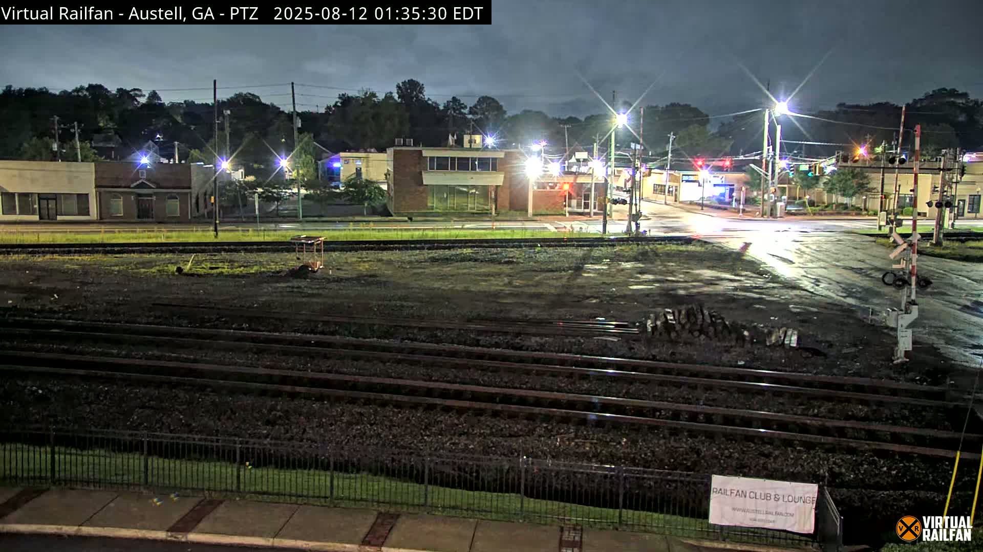 Austell City View & Nortfolk Southern Railway Junction Live Cam -Austell, Coob, Georgia, USA