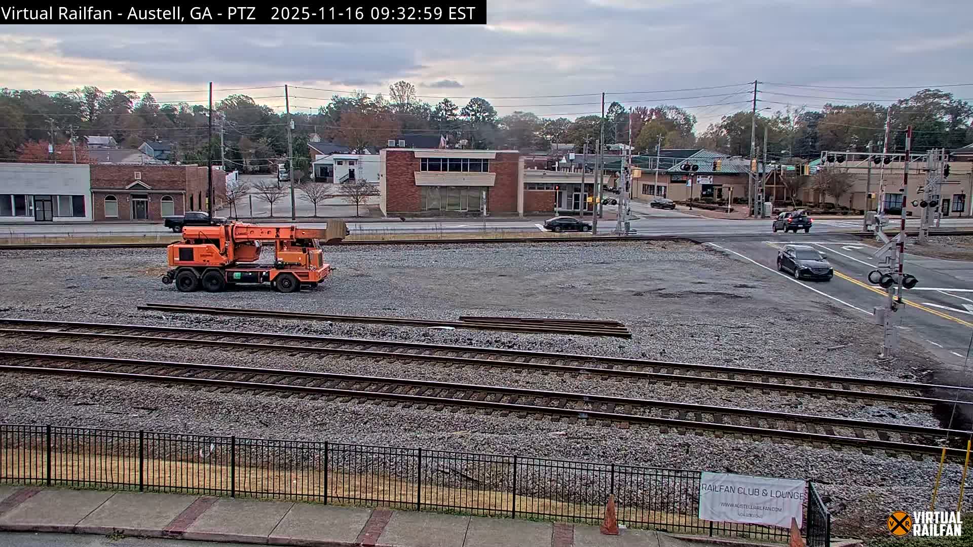 Austell City View & Nortfolk Southern Railway Junction Live Cam -Austell, Coob, Georgia, USA