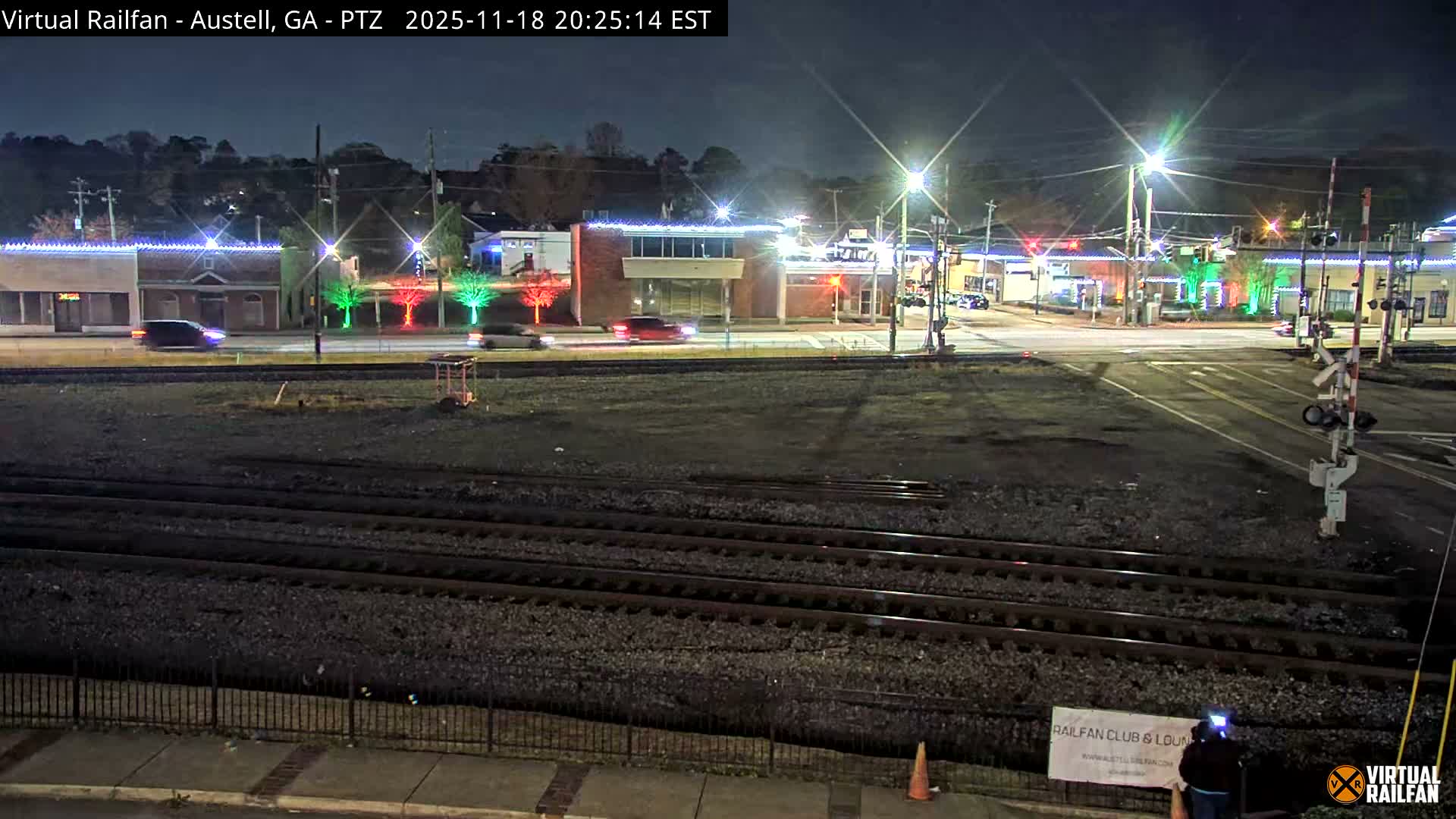 Austell City View & Nortfolk Southern Railway Junction Live Cam -Austell, Coob, Georgia, USA