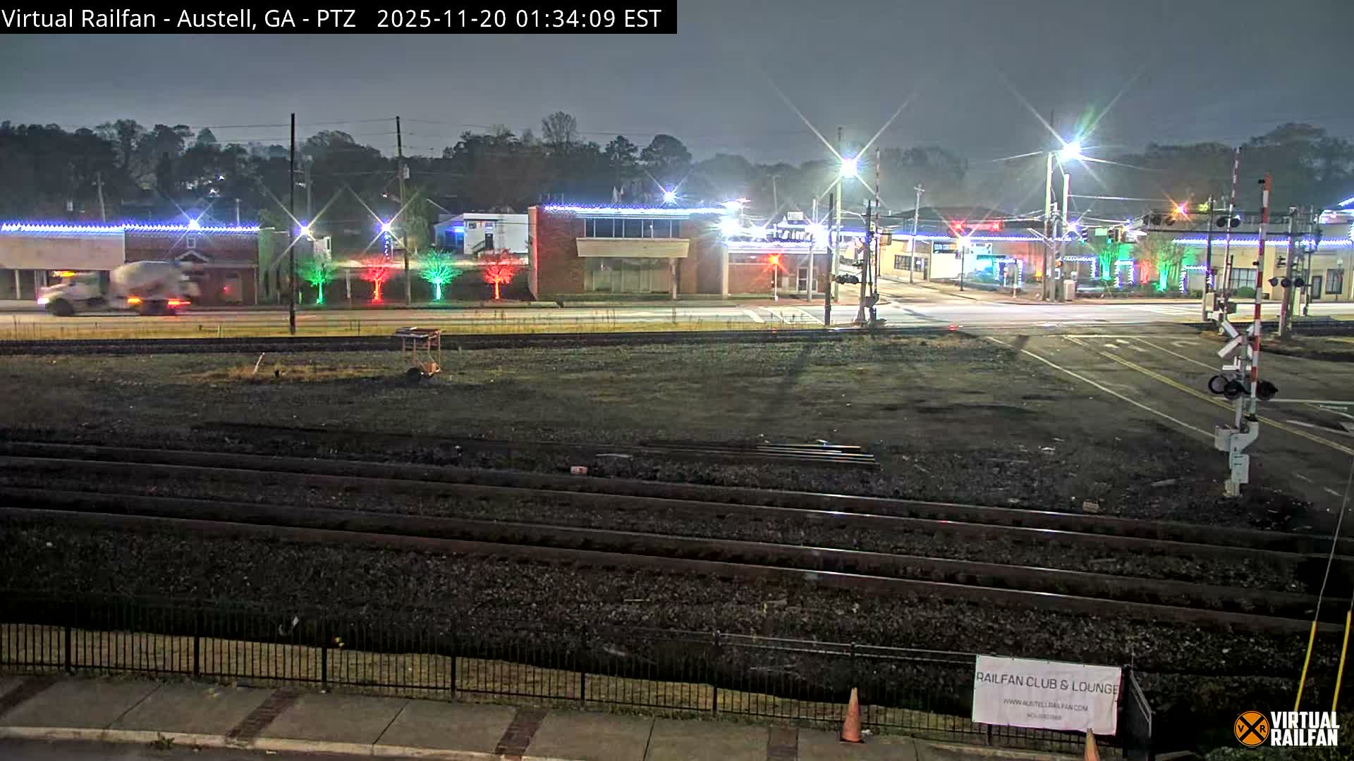 Austell City View & Nortfolk Southern Railway Junction Live Cam -Austell, Coob, Georgia, USA
