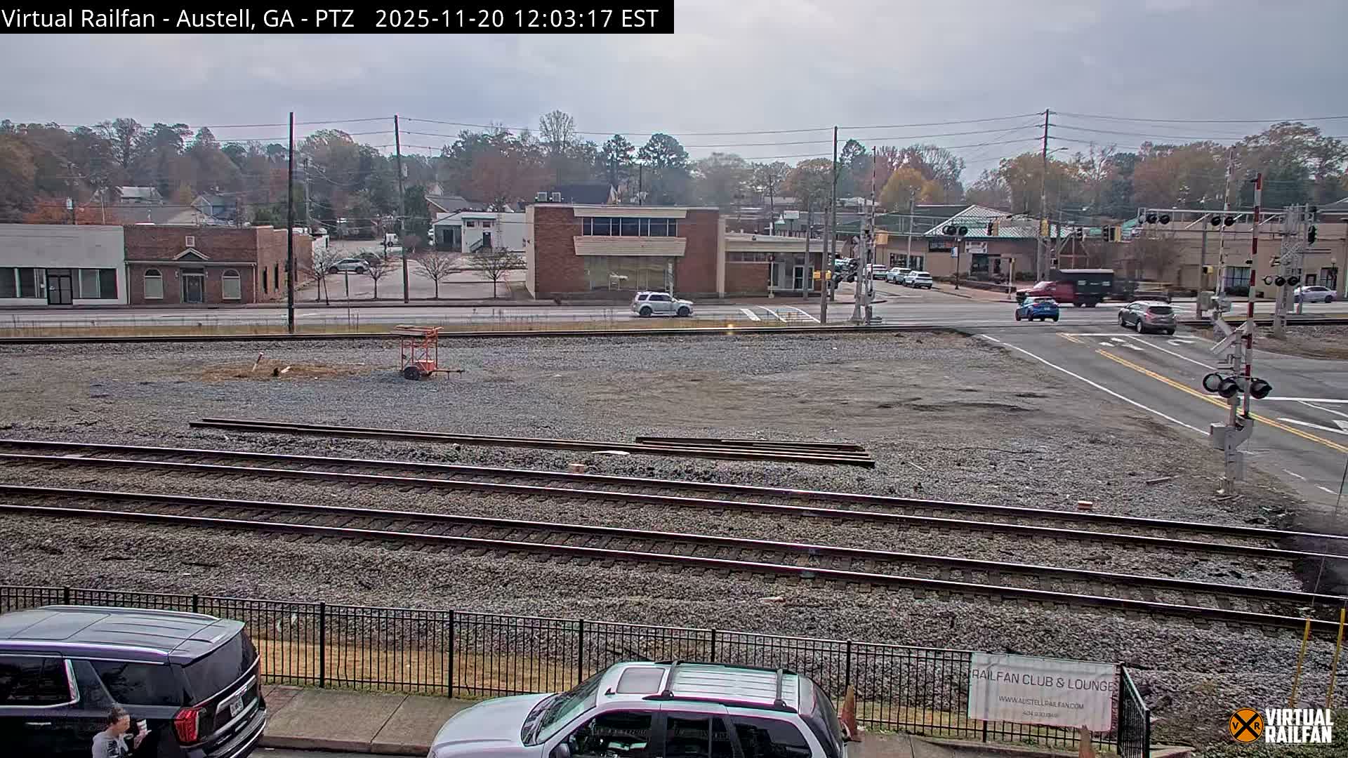 Austell City View & Nortfolk Southern Railway Junction Live Cam -Austell, Coob, Georgia, USA
