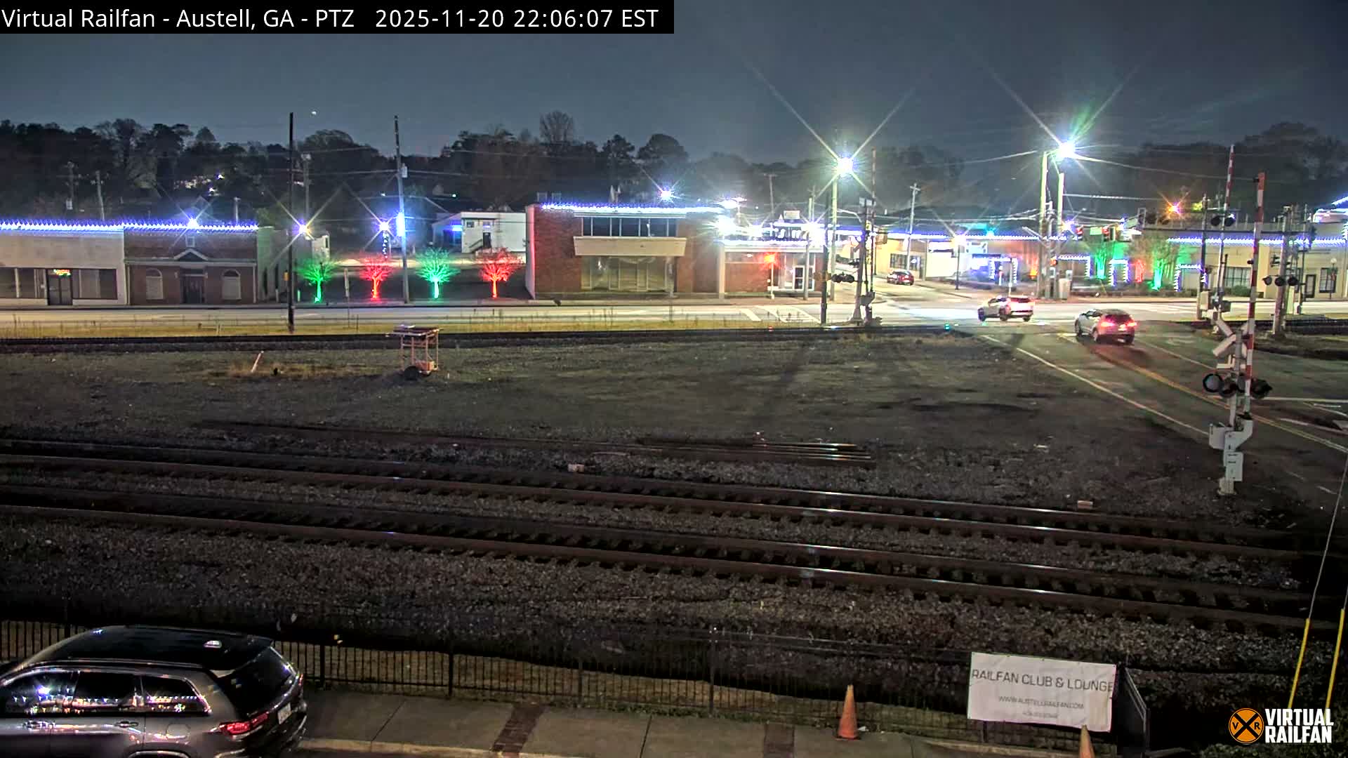 Austell City View & Nortfolk Southern Railway Junction Live Cam -Austell, Coob, Georgia, USA