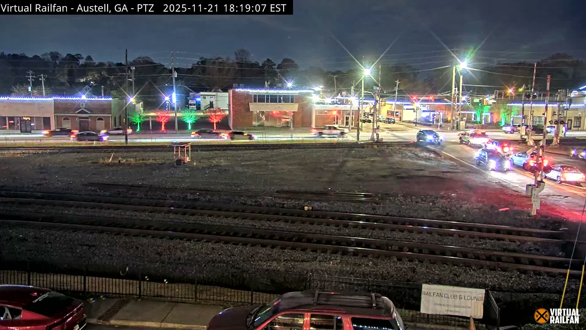 Austell City View & Nortfolk Southern Railway Junction Live Cam -Austell, Coob, Georgia, USA