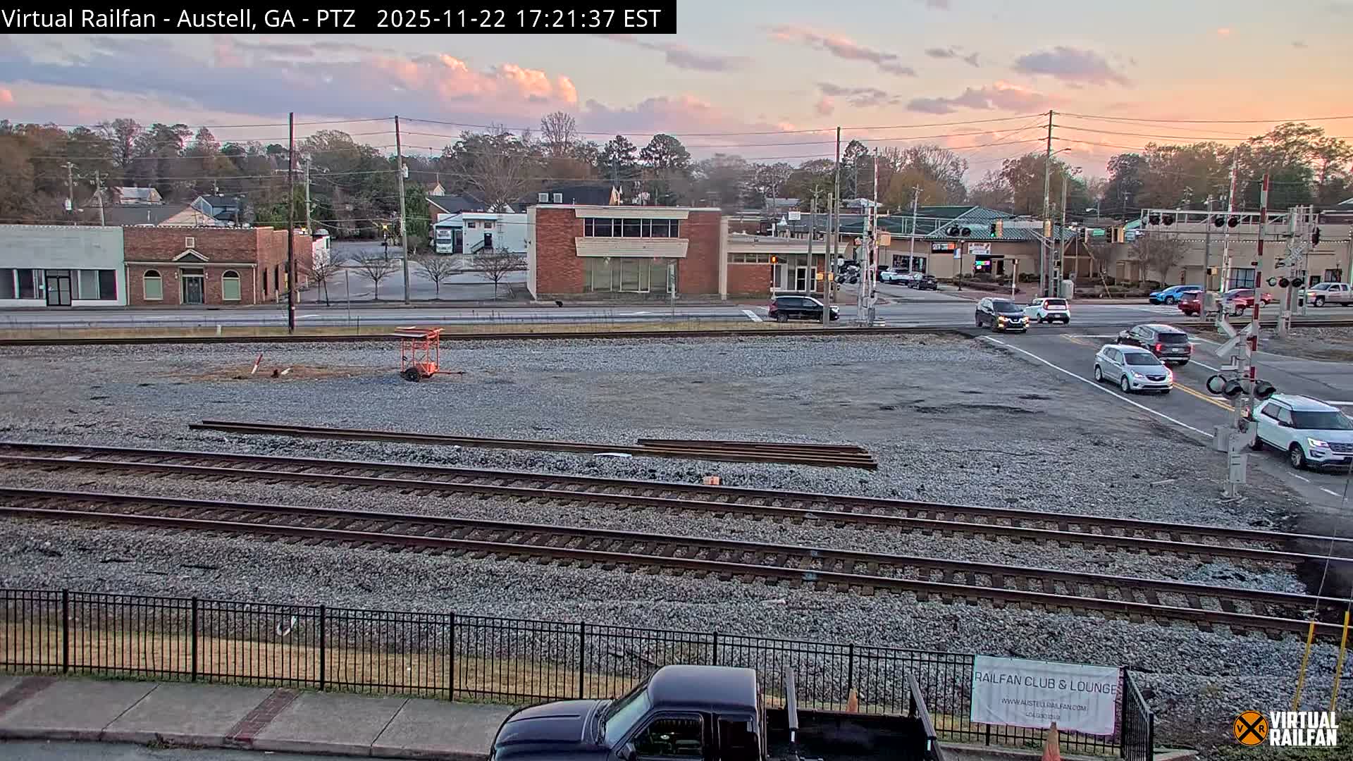 Austell City View & Nortfolk Southern Railway Junction Live Cam -Austell, Coob, Georgia, USA