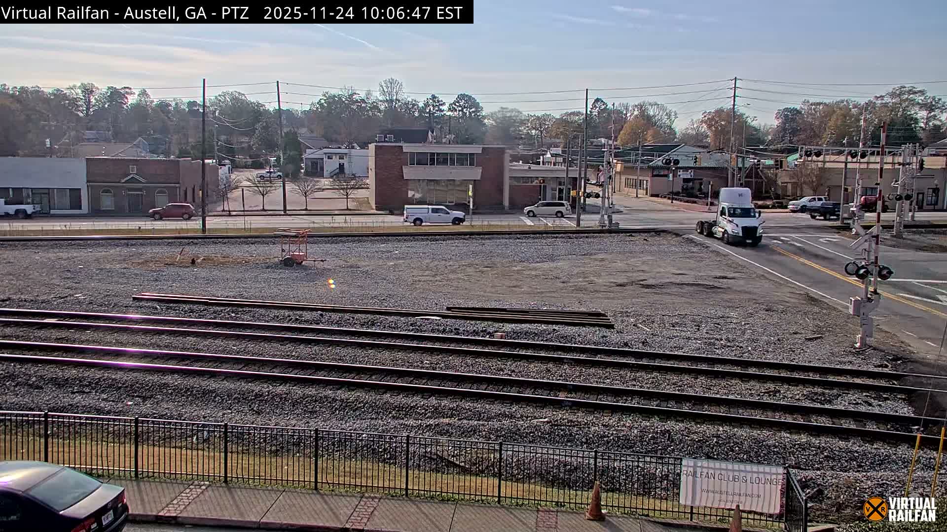 Austell City View & Nortfolk Southern Railway Junction Live Cam -Austell, Coob, Georgia, USA