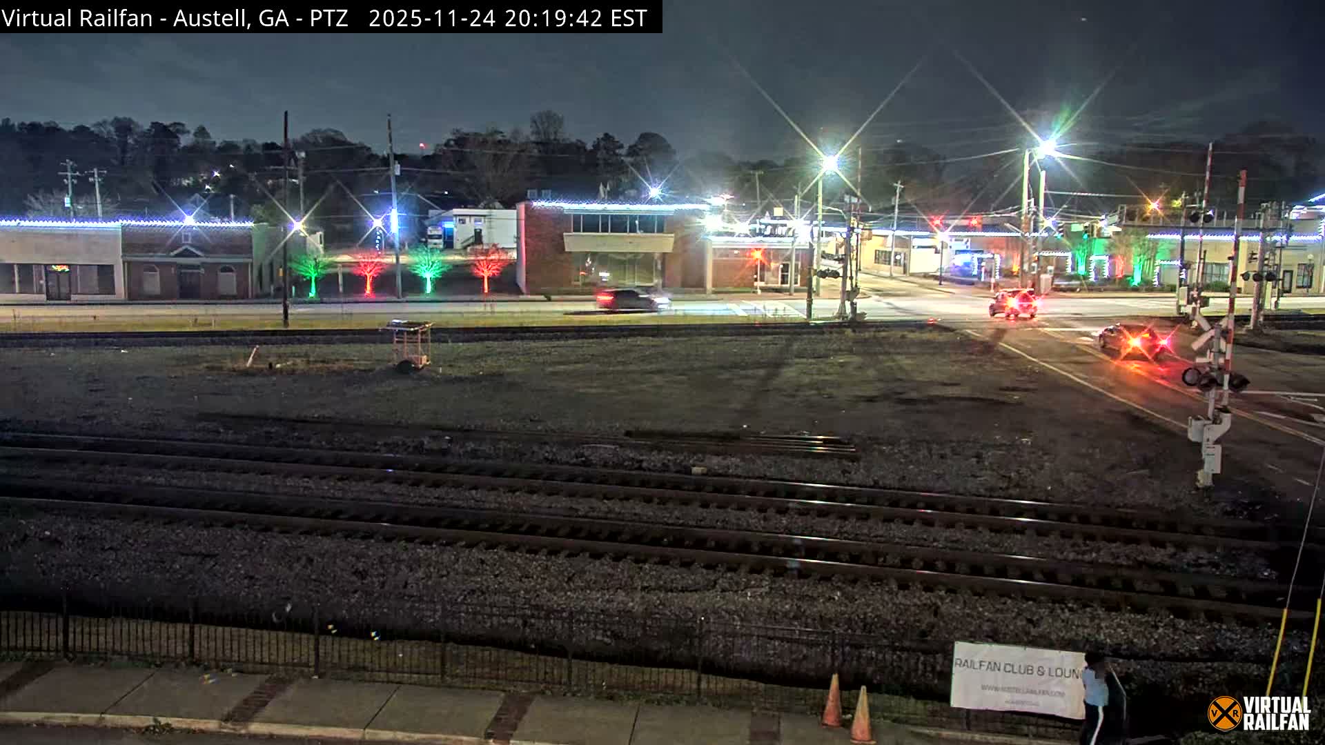 Austell City View & Nortfolk Southern Railway Junction Live Cam -Austell, Coob, Georgia, USA