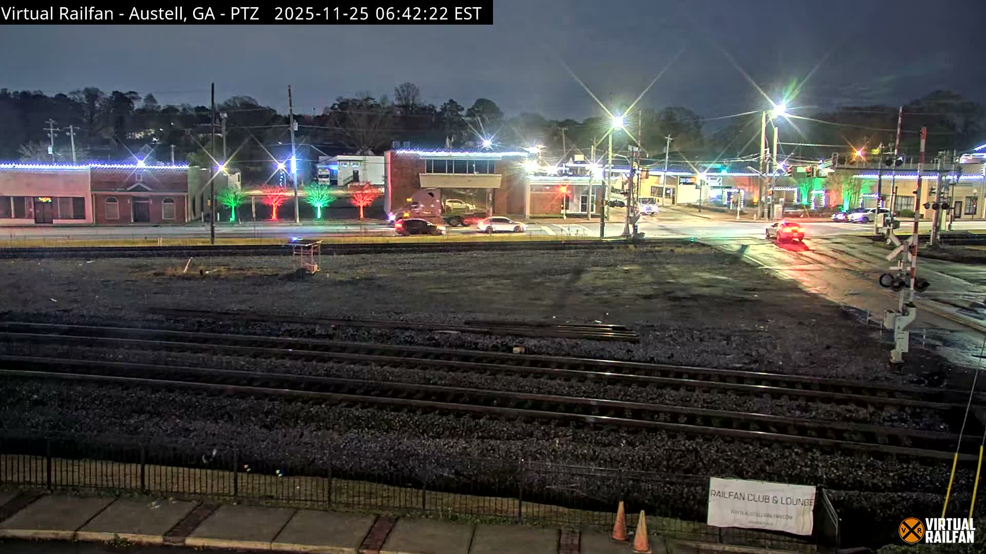 Austell City View & Nortfolk Southern Railway Junction Live Cam -Austell, Coob, Georgia, USA