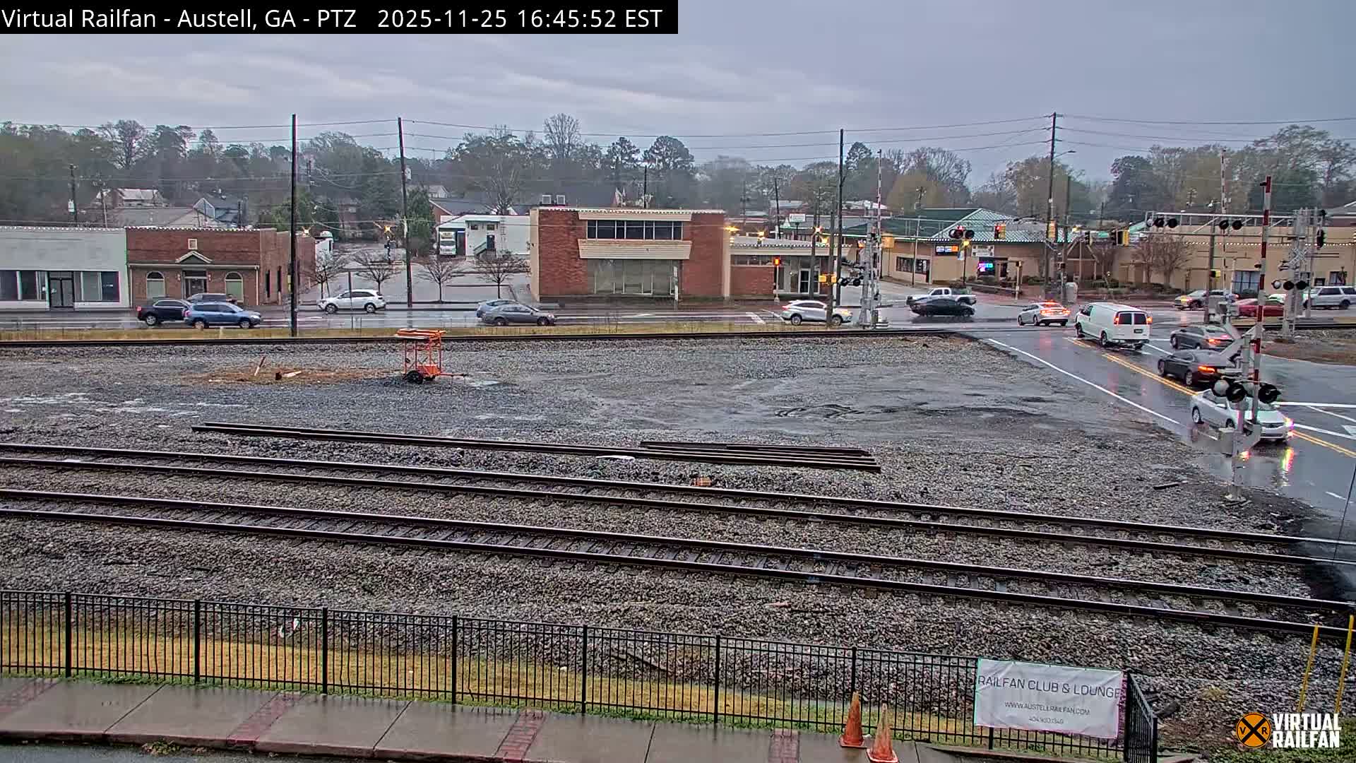 Austell City View & Nortfolk Southern Railway Junction Live Cam -Austell, Coob, Georgia, USA
