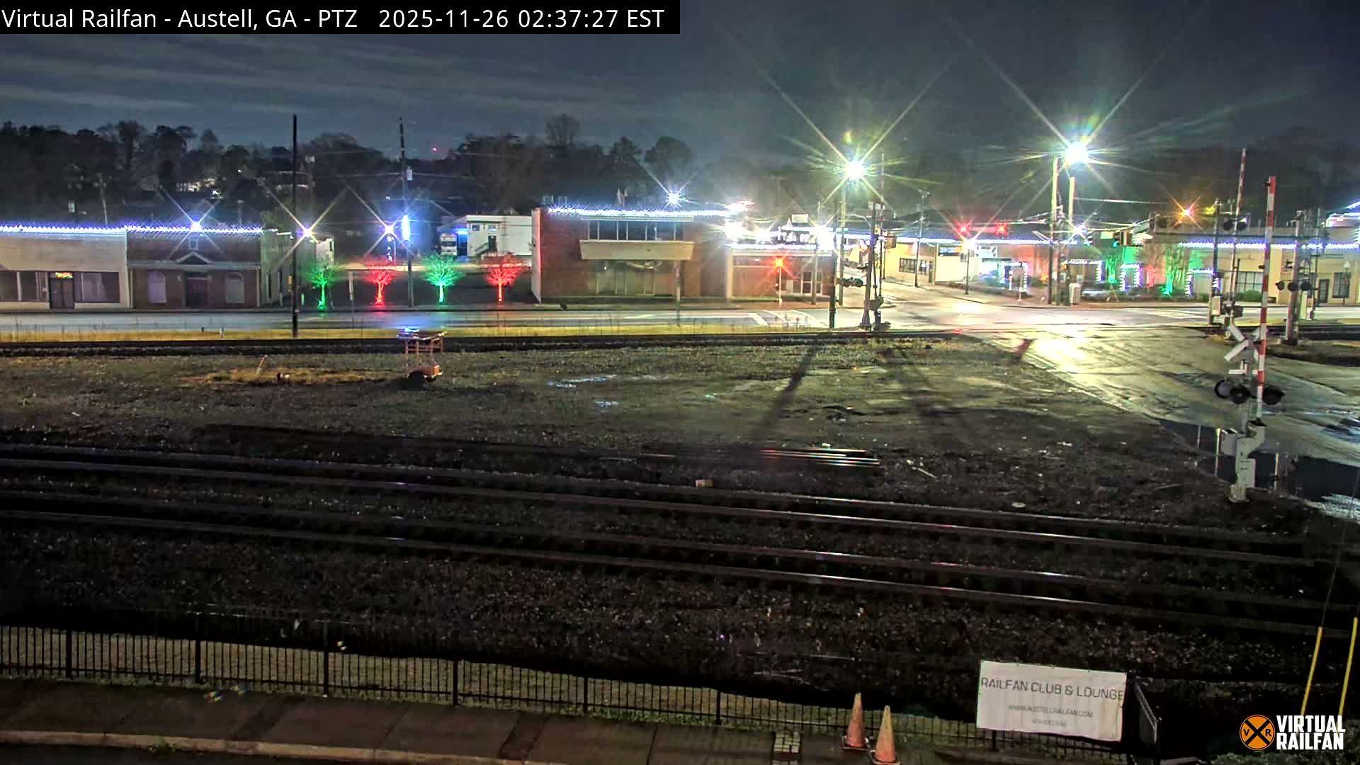 Austell City View & Nortfolk Southern Railway Junction Live Cam -Austell, Coob, Georgia, USA