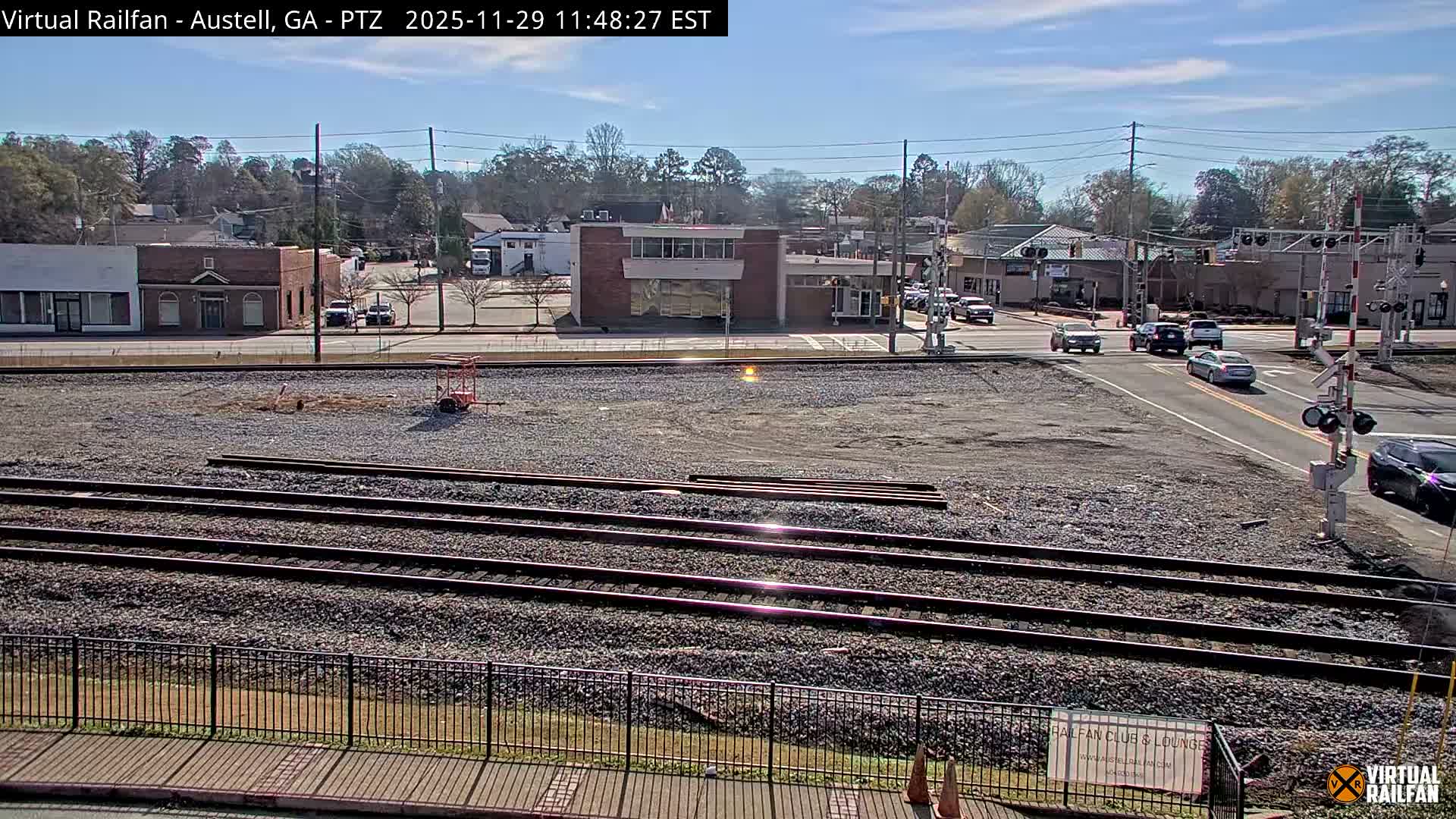 Austell City View & Nortfolk Southern Railway Junction Live Cam -Austell, Coob, Georgia, USA