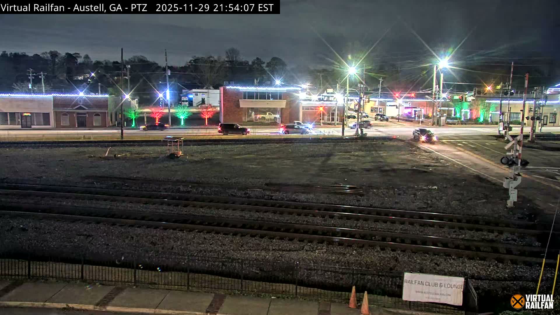 Austell City View & Nortfolk Southern Railway Junction Live Cam -Austell, Coob, Georgia, USA