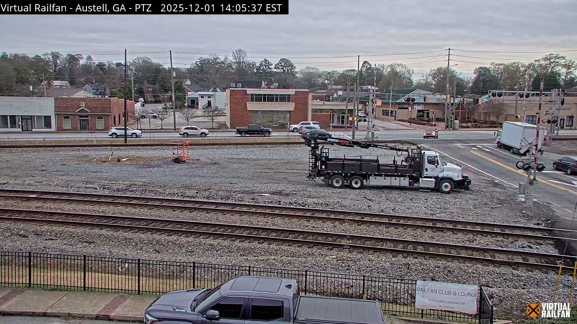 Austell City View & Nortfolk Southern Railway Junction Live Cam -Austell, Coob, Georgia, USA
