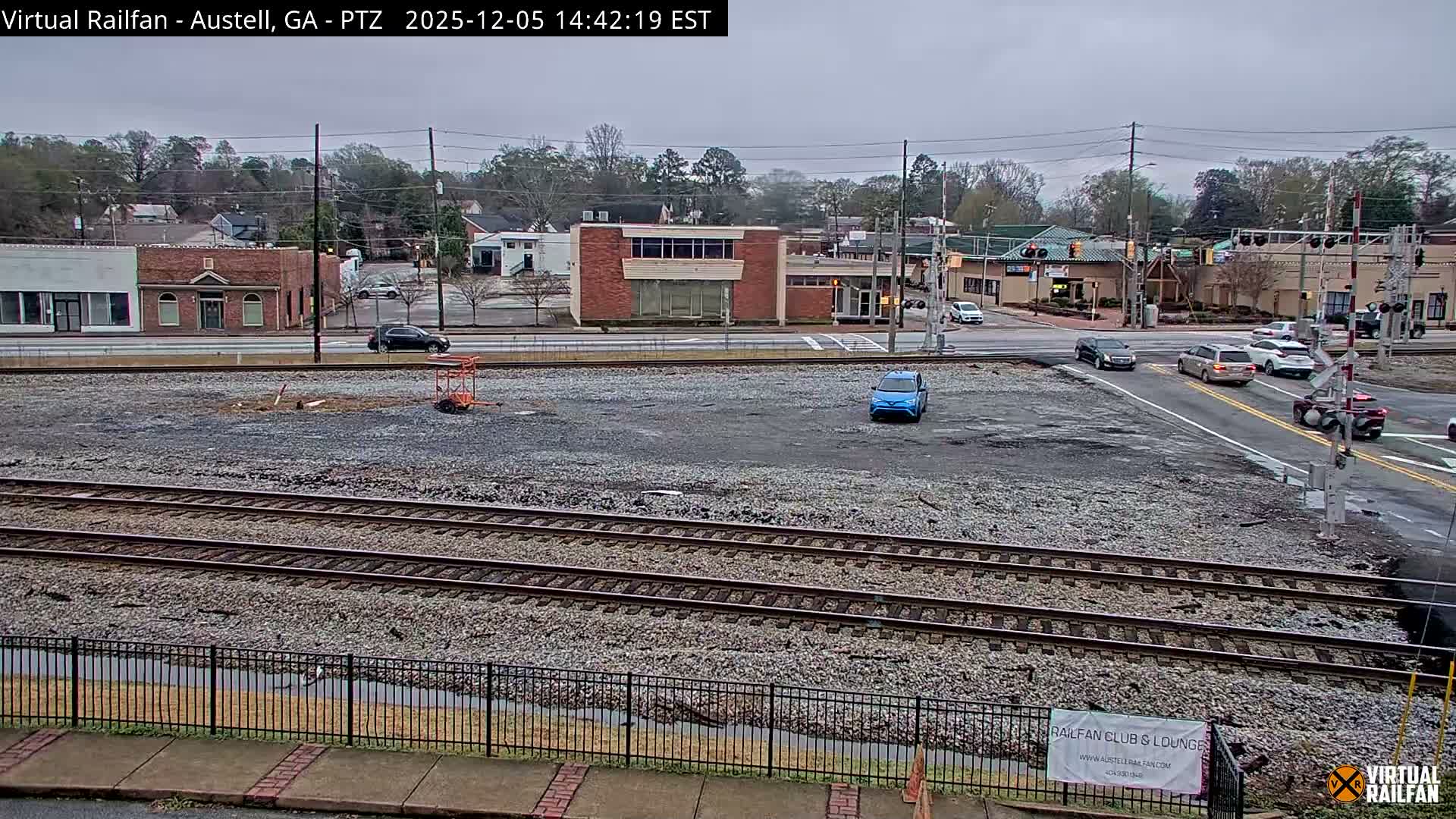 Austell City View & Nortfolk Southern Railway Junction Live Cam -Austell, Coob, Georgia, USA