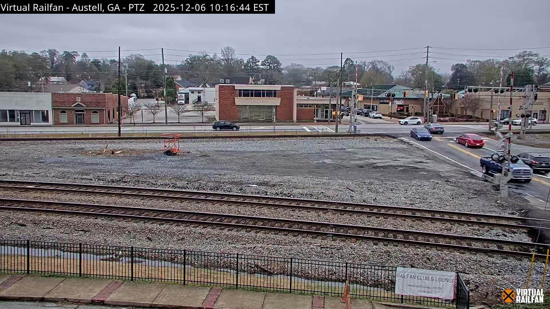 Austell City View & Nortfolk Southern Railway Junction Live Cam -Austell, Coob, Georgia, USA