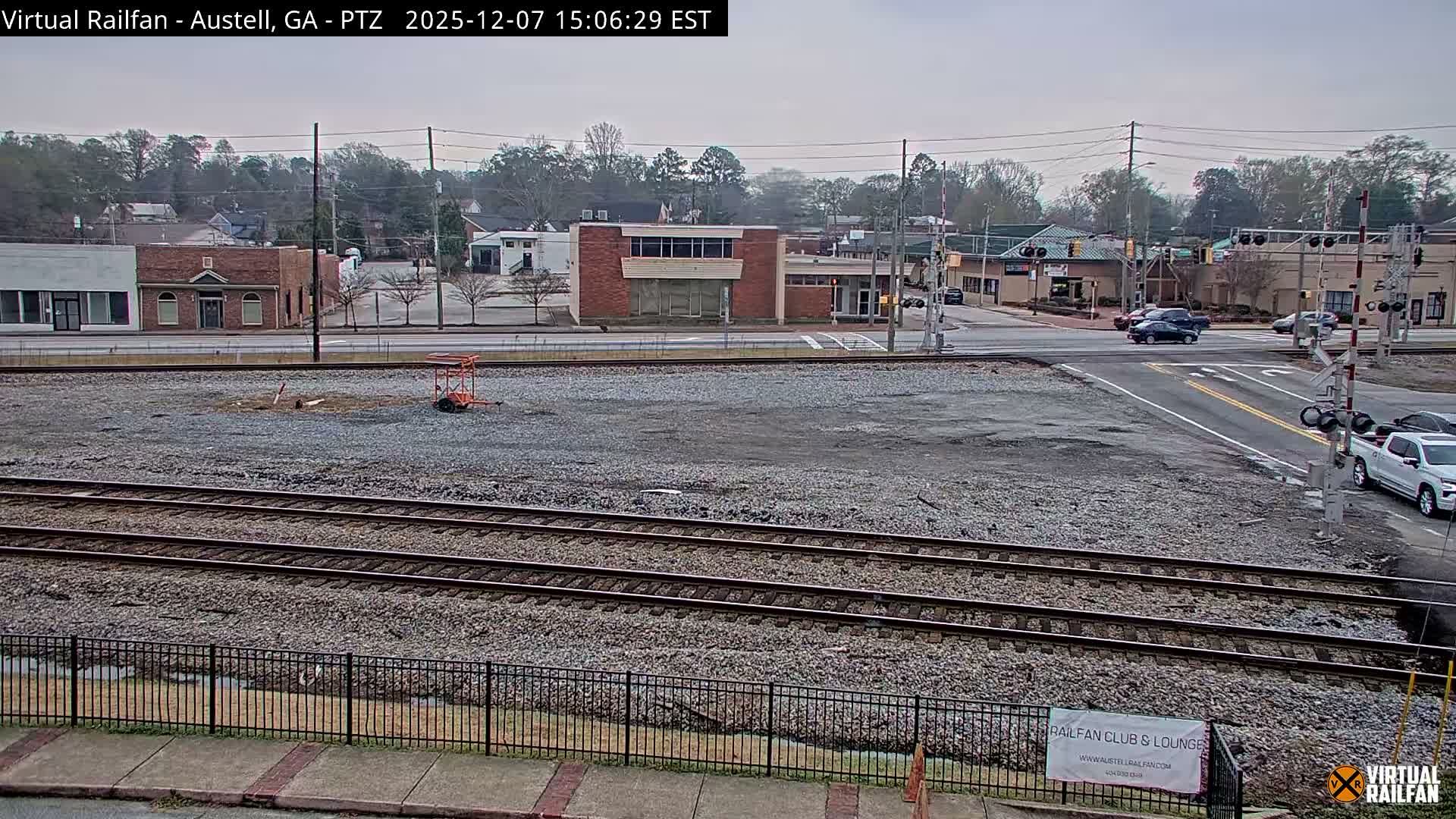 Austell City View & Nortfolk Southern Railway Junction Live Cam -Austell, Coob, Georgia, USA