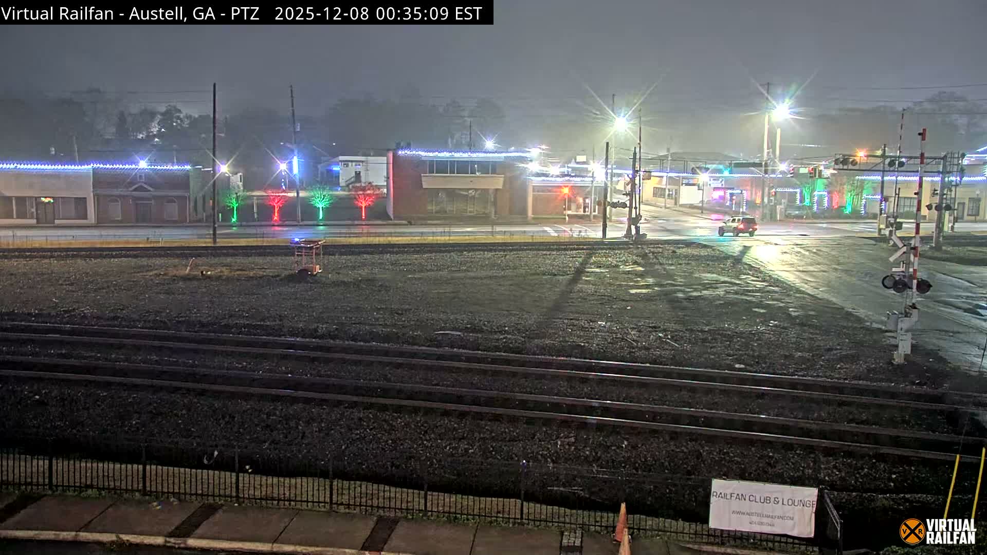 Austell City View & Nortfolk Southern Railway Junction Live Cam -Austell, Coob, Georgia, USA