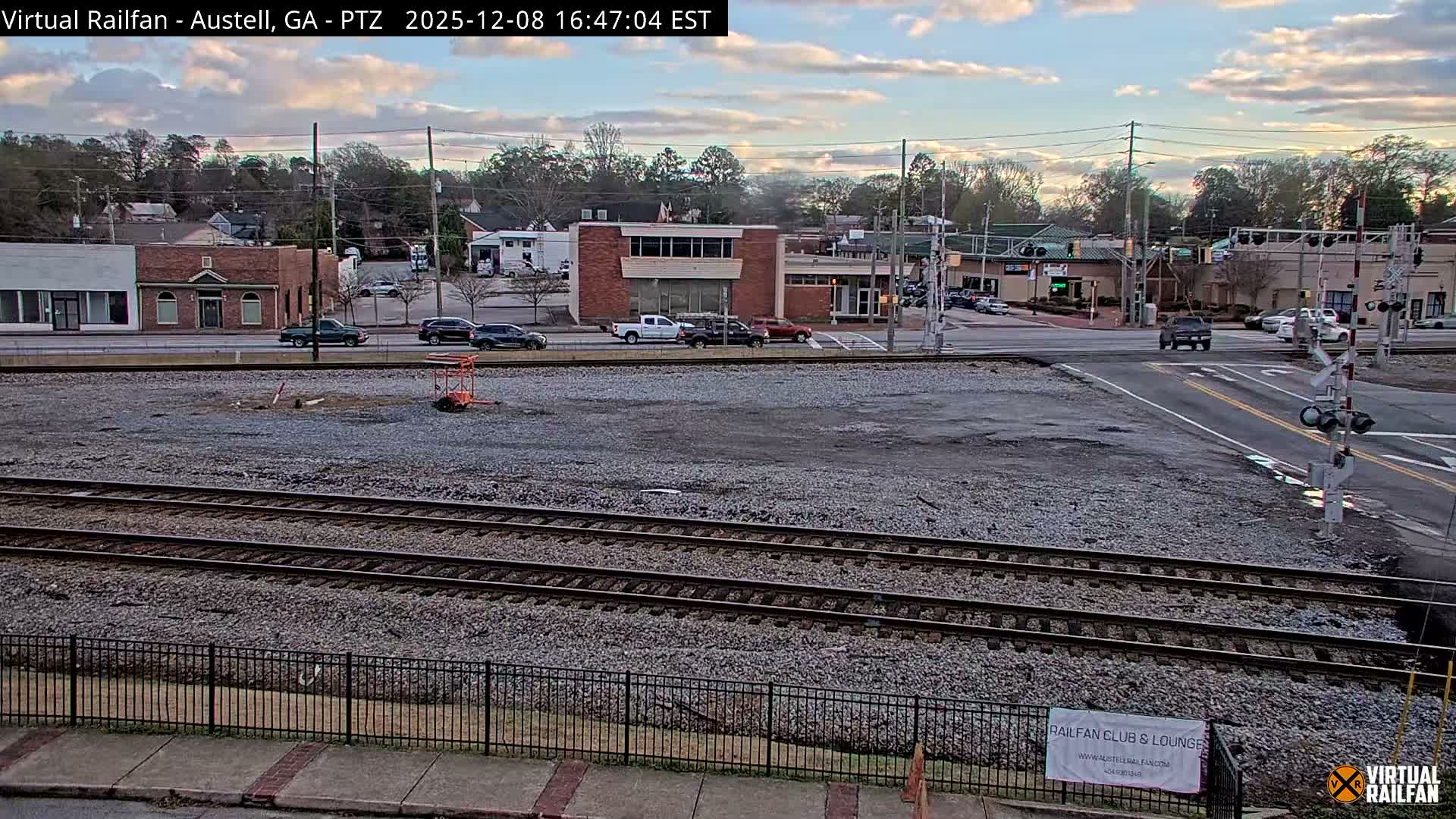 Austell City View & Nortfolk Southern Railway Junction Live Cam -Austell, Coob, Georgia, USA