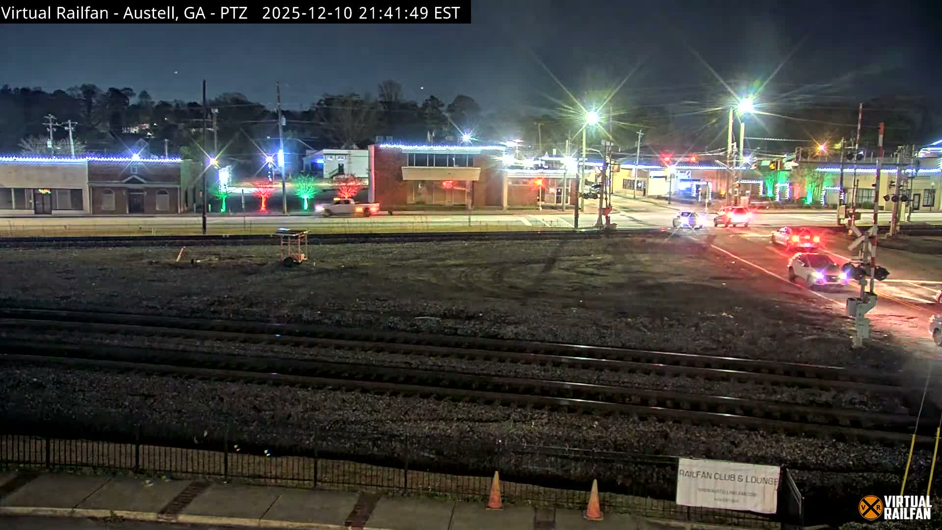 Austell City View & Nortfolk Southern Railway Junction Live Cam -Austell, Coob, Georgia, USA