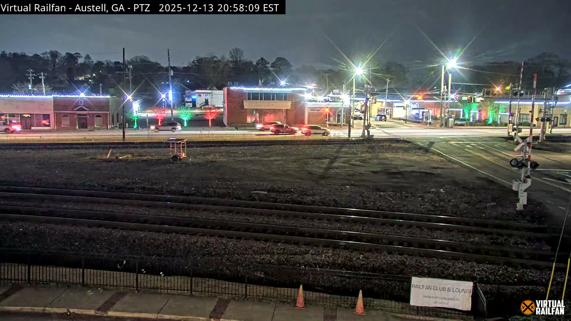Austell City View & Nortfolk Southern Railway Junction Live Cam -Austell, Coob, Georgia, USA