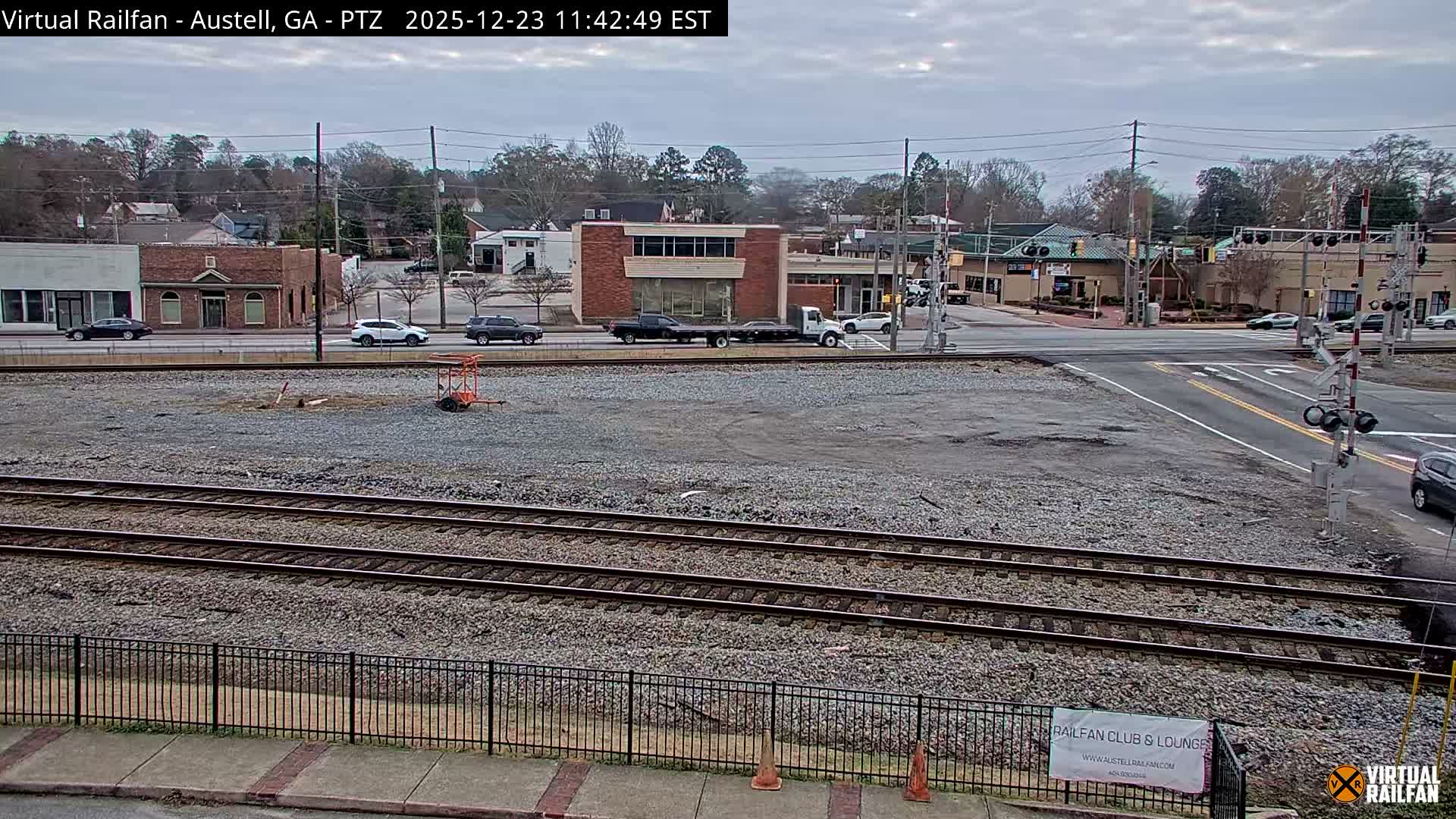 Austell City View & Nortfolk Southern Railway Junction Live Cam -Austell, Coob, Georgia, USA