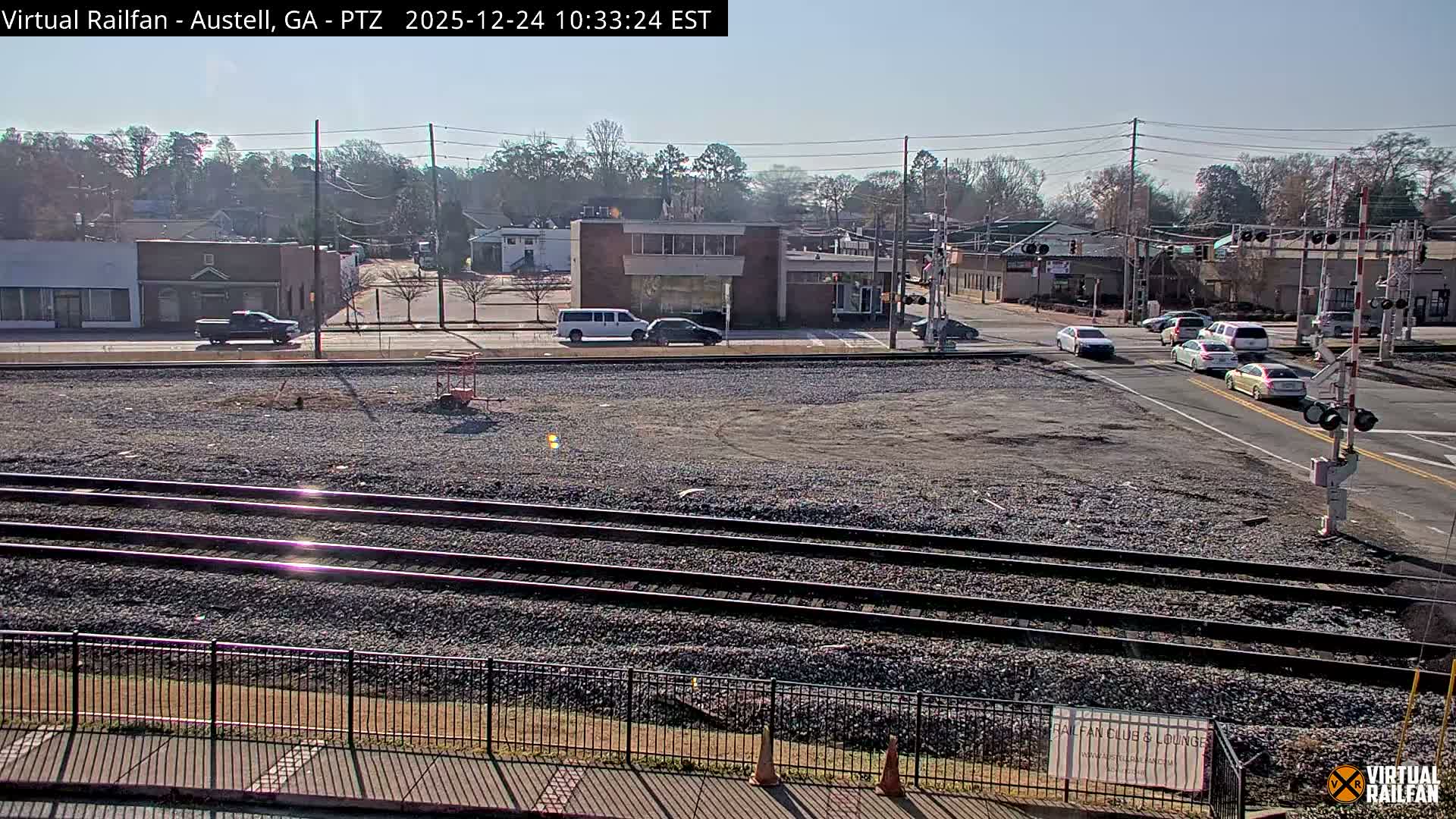 Austell City View & Nortfolk Southern Railway Junction Live Cam -Austell, Coob, Georgia, USA