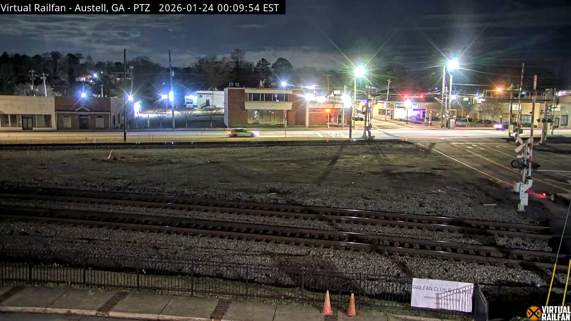 Austell City View & Nortfolk Southern Railway Junction Live Cam -Austell, Coob, Georgia, USA