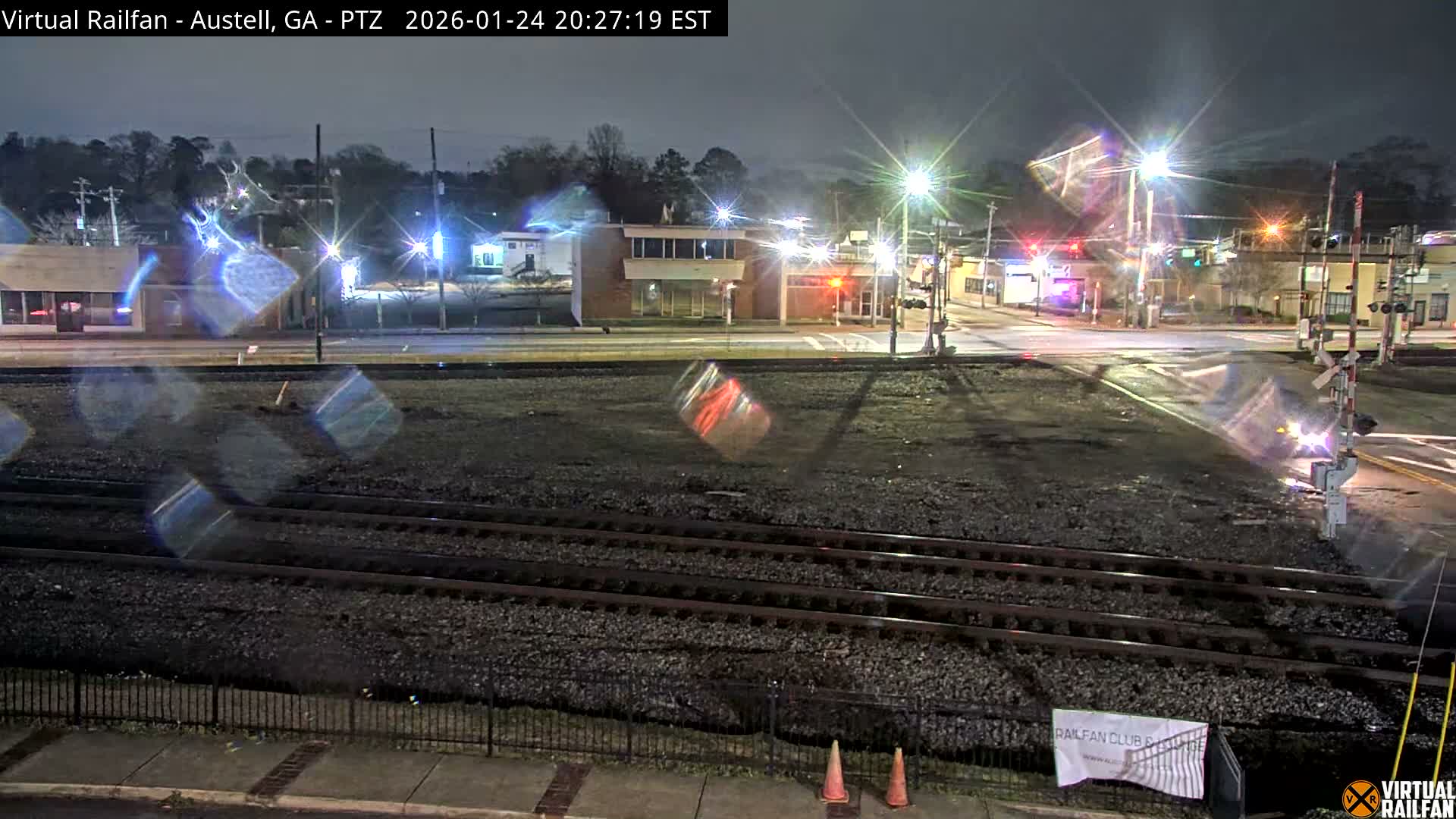 Austell City View & Nortfolk Southern Railway Junction Live Cam -Austell, Coob, Georgia, USA
