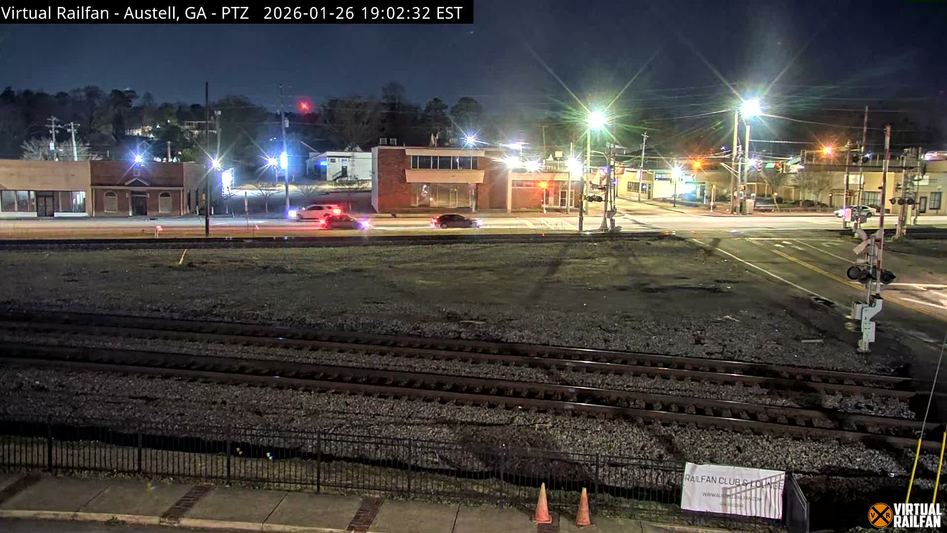 Austell City View & Nortfolk Southern Railway Junction Live Cam -Austell, Coob, Georgia, USA