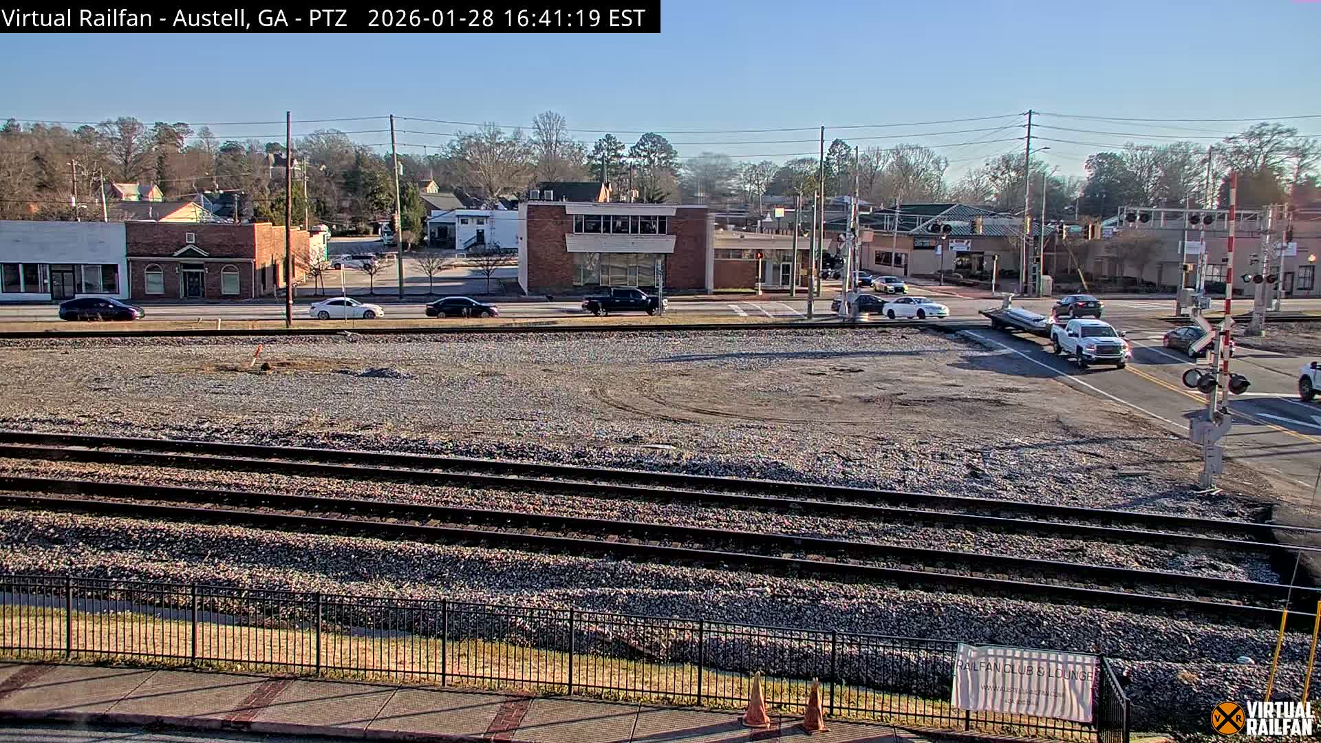 Austell City View & Nortfolk Southern Railway Junction Live Cam -Austell, Coob, Georgia, USA