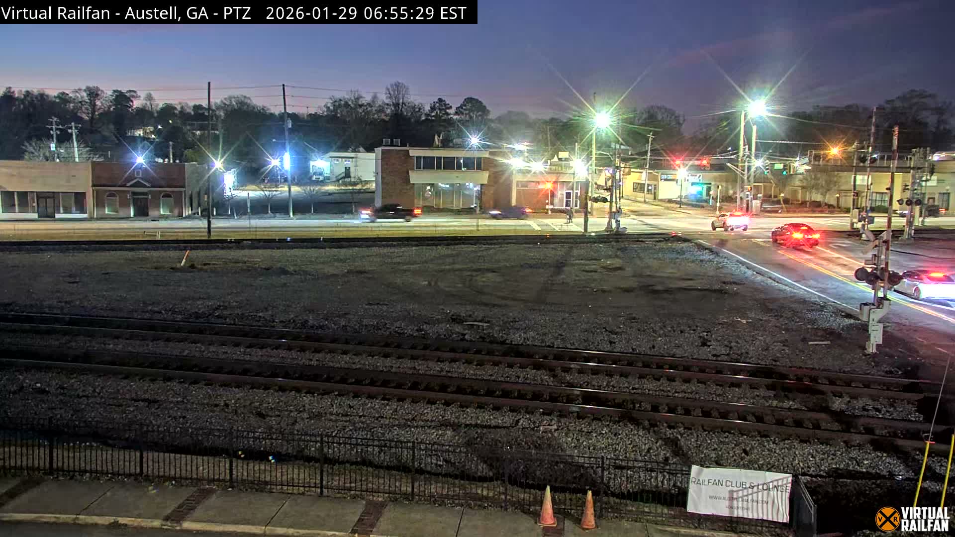 Austell City View & Nortfolk Southern Railway Junction Live Cam -Austell, Coob, Georgia, USA