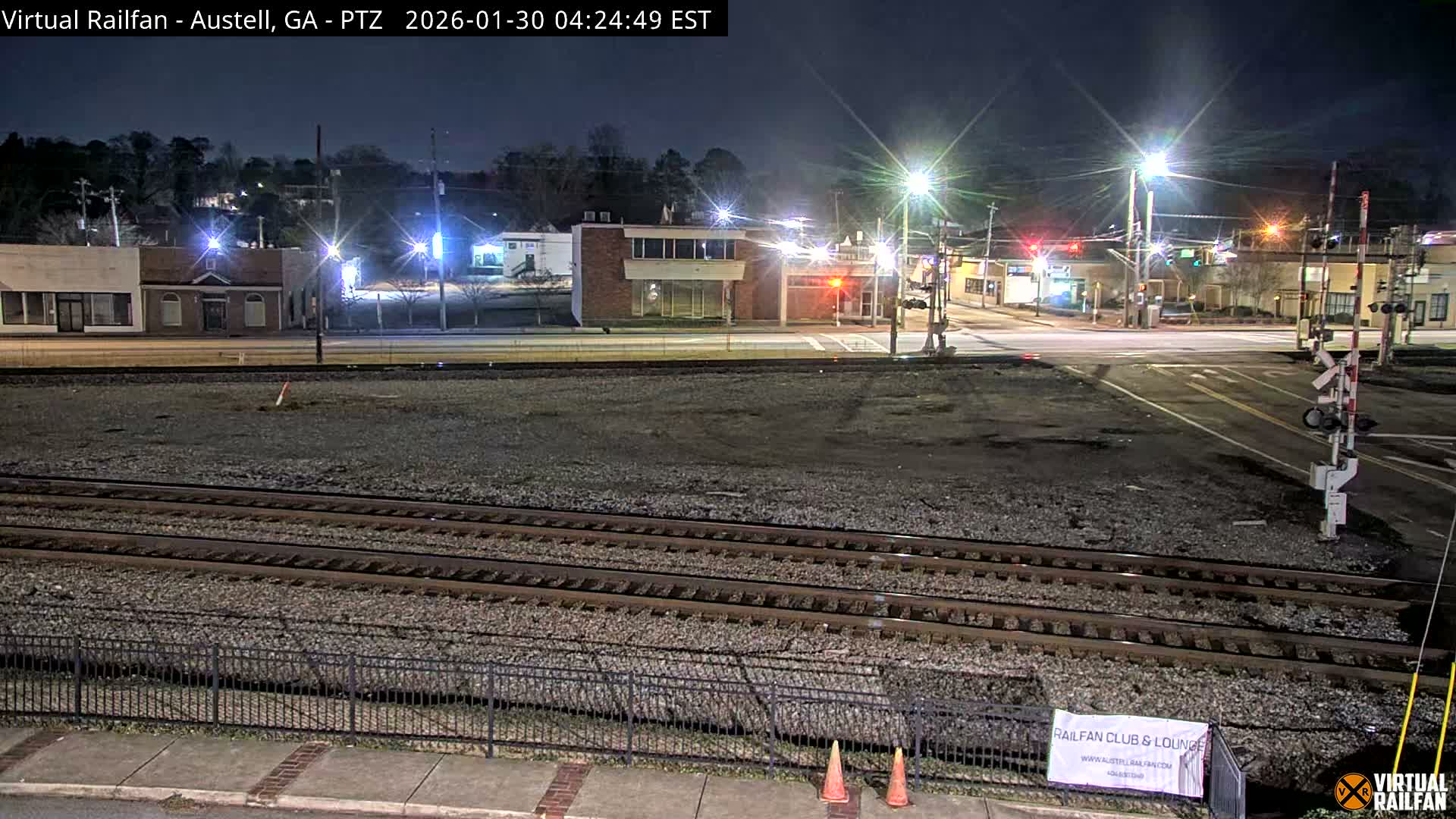 Austell City View & Nortfolk Southern Railway Junction Live Cam -Austell, Coob, Georgia, USA